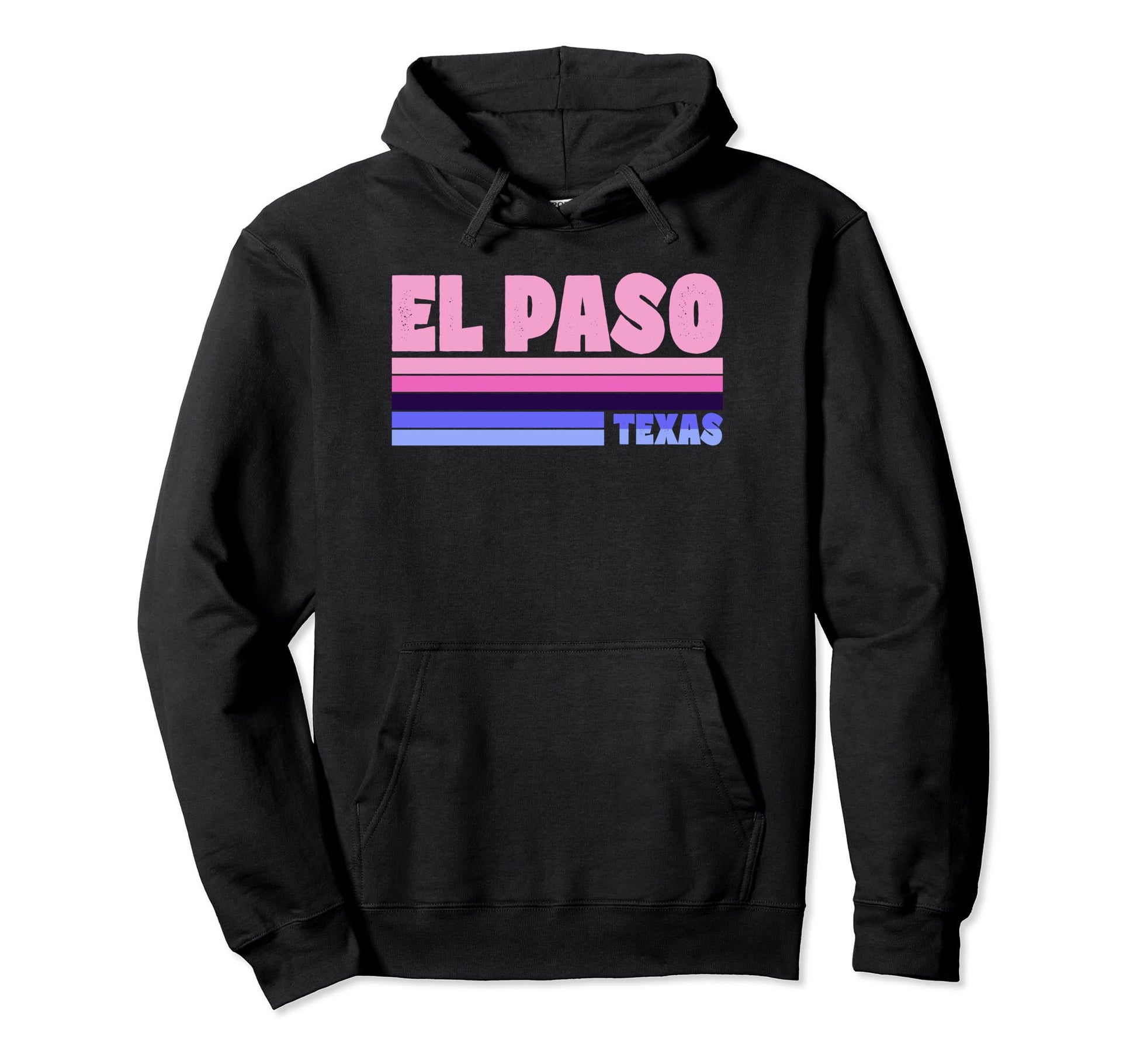 El Paso Texas Local Omnisexual Pride Hoodie - Trendy Graphic for Adults - T-Shirt, Sweatshirt, Hoodie