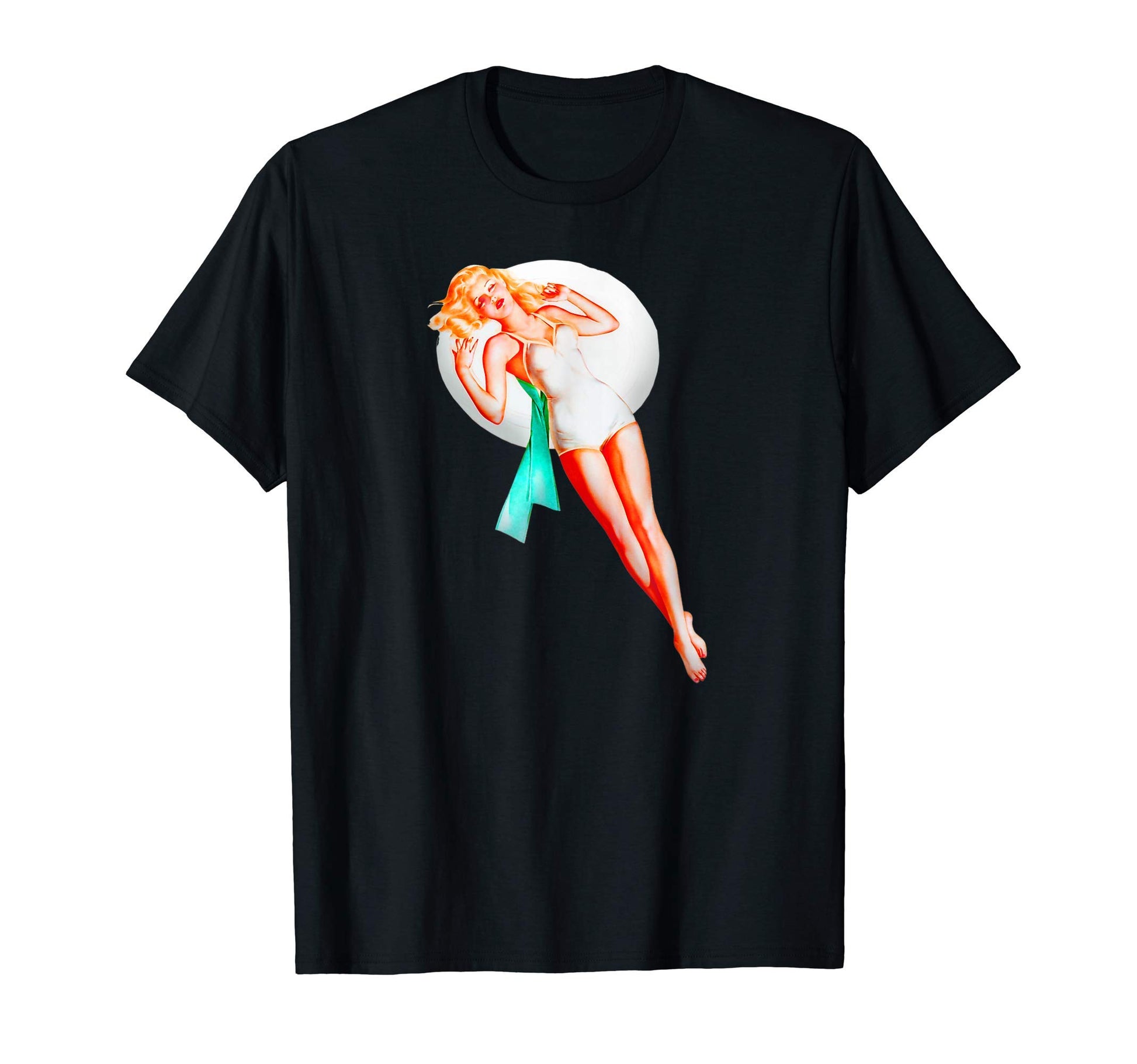 Beautiful Glamour Pinup 1950S T-Shirt - Fun Novelty Design Men Women - T-Shirt, Sweatshirt, Hoodie