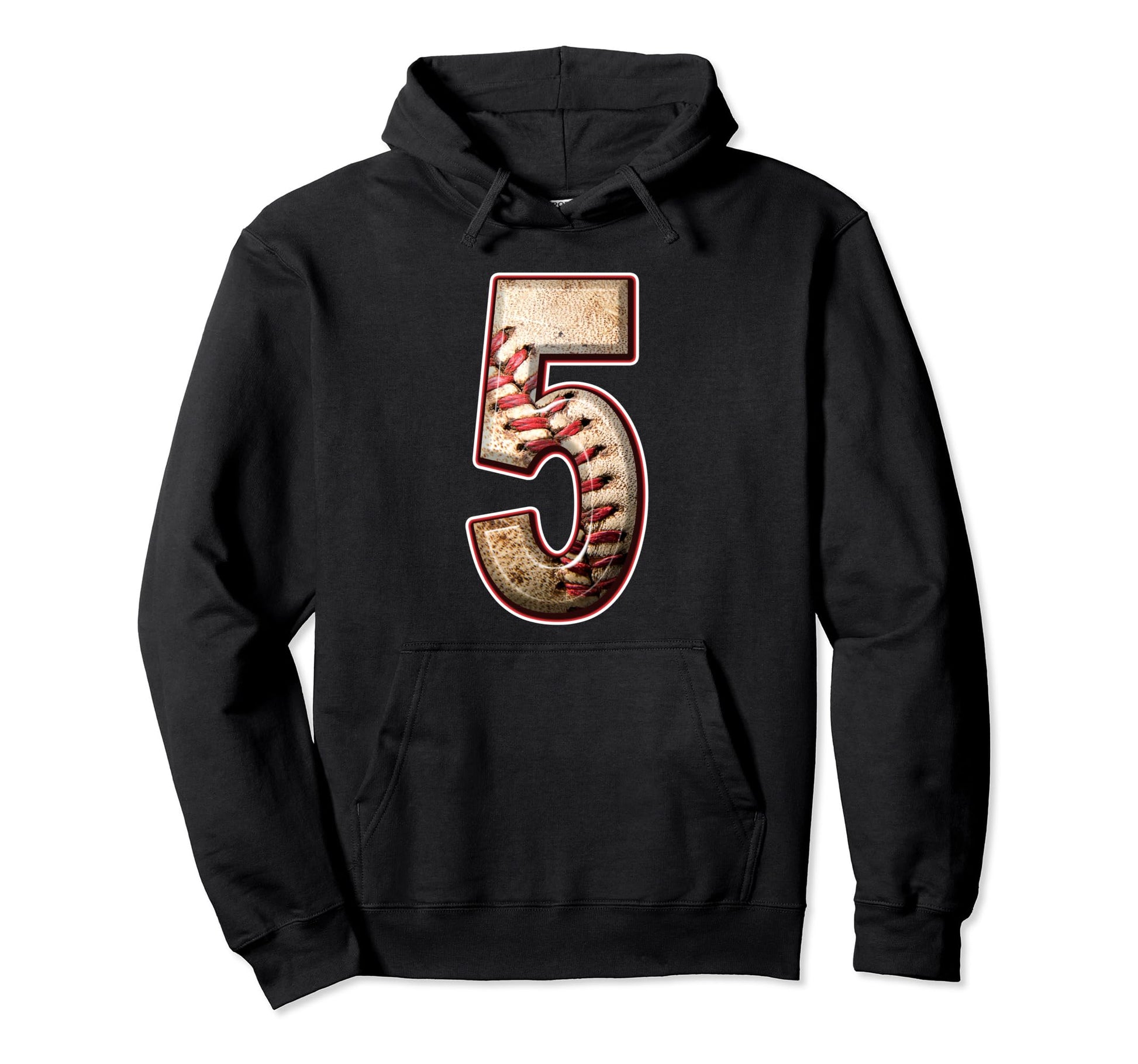 5 Years Old Baseball Player 5Th Hoodie - Fun Novelty Design for Adults - T-Shirt, Sweatshirt, Hoodie