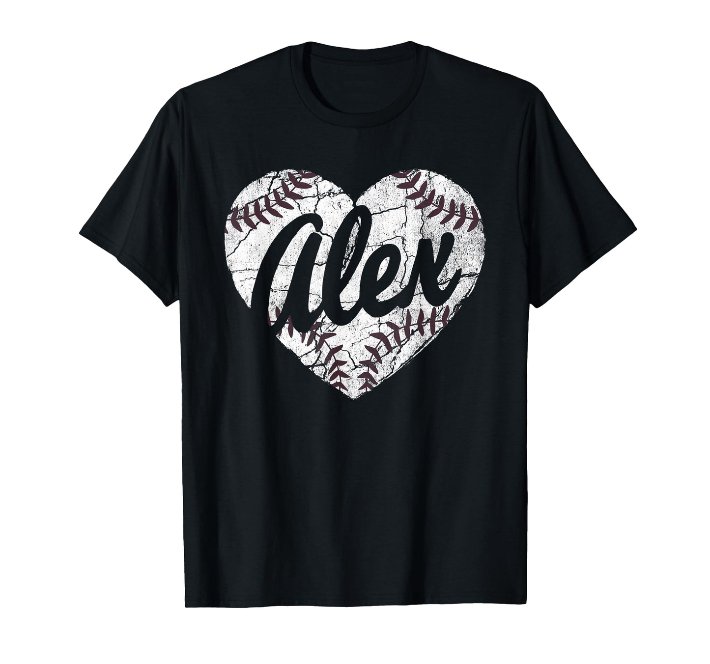 Alex Baseball Personalized Name Mom T-Shirt - Minimalist Print Unisex - T-Shirt, Sweatshirt, Hoodie