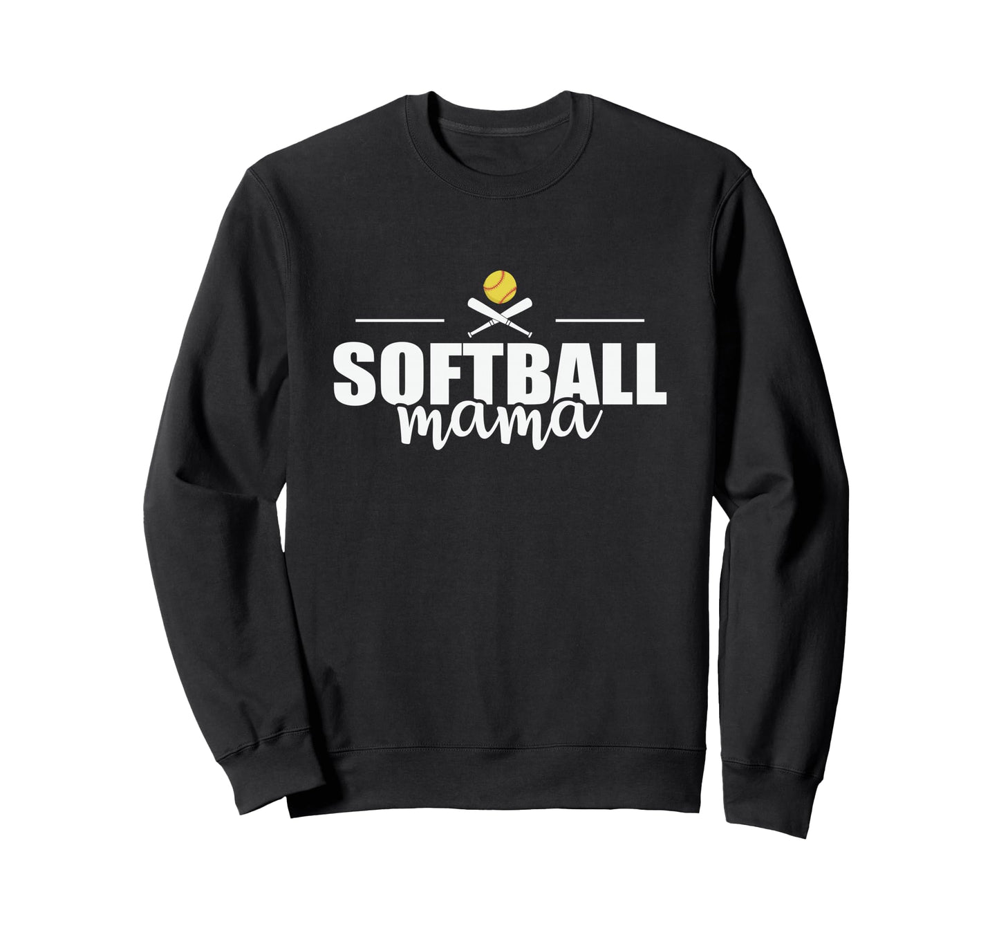 Softball Mom Sports Team Home Run Sweatshirt - Graphic Print Unisex - T-Shirt, Sweatshirt, Hoodie