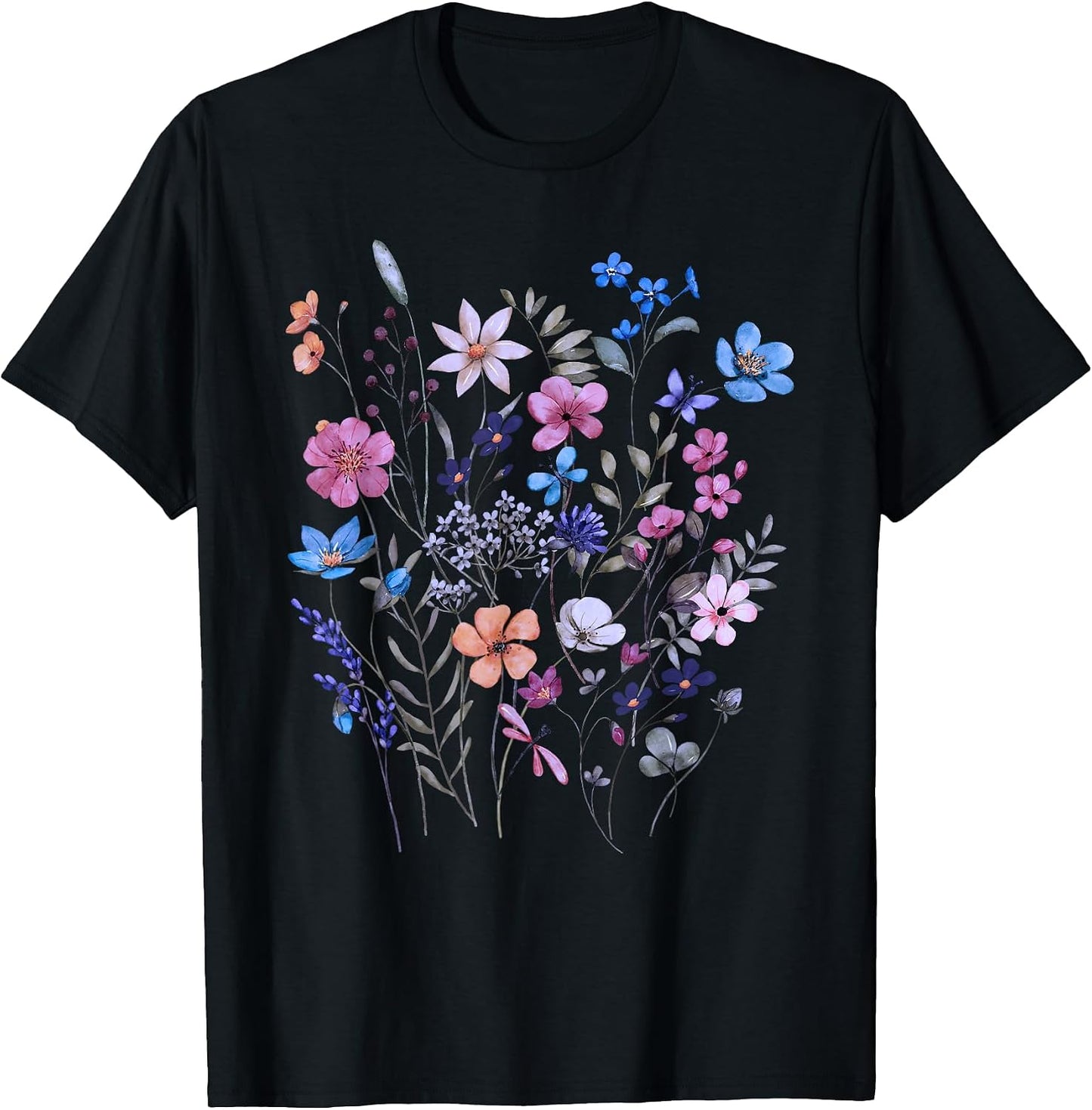 Vintage Flowers Women Wildflower Graphic Floral - Adult & Kids T-Shirts, Sweatshirts & Hoodies apparel design preview 1