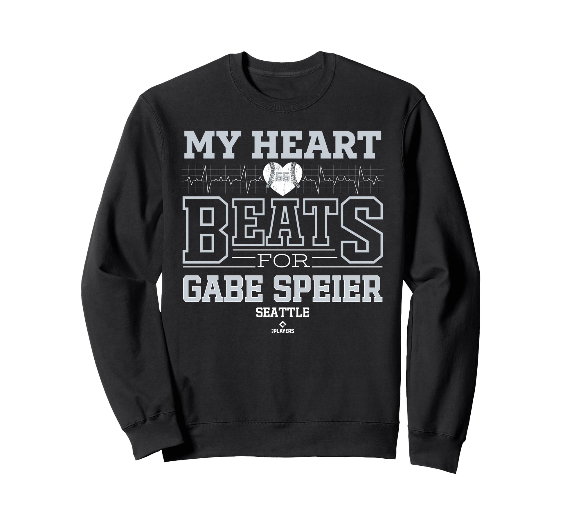 My Heart Beats Gabe Speier Sweatshirt - Fun Novelty Design for Adults - T-Shirt, Sweatshirt, Hoodie
