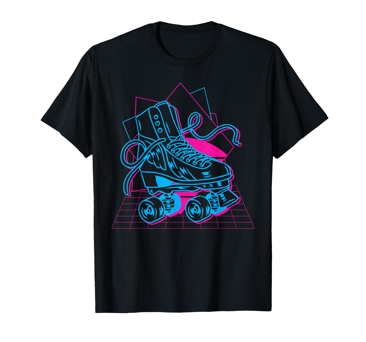 Roller Skating Skate Vaporwave T-Shirt - Aesthetic Graphic for Adults - T-Shirt, Sweatshirt, Hoodie