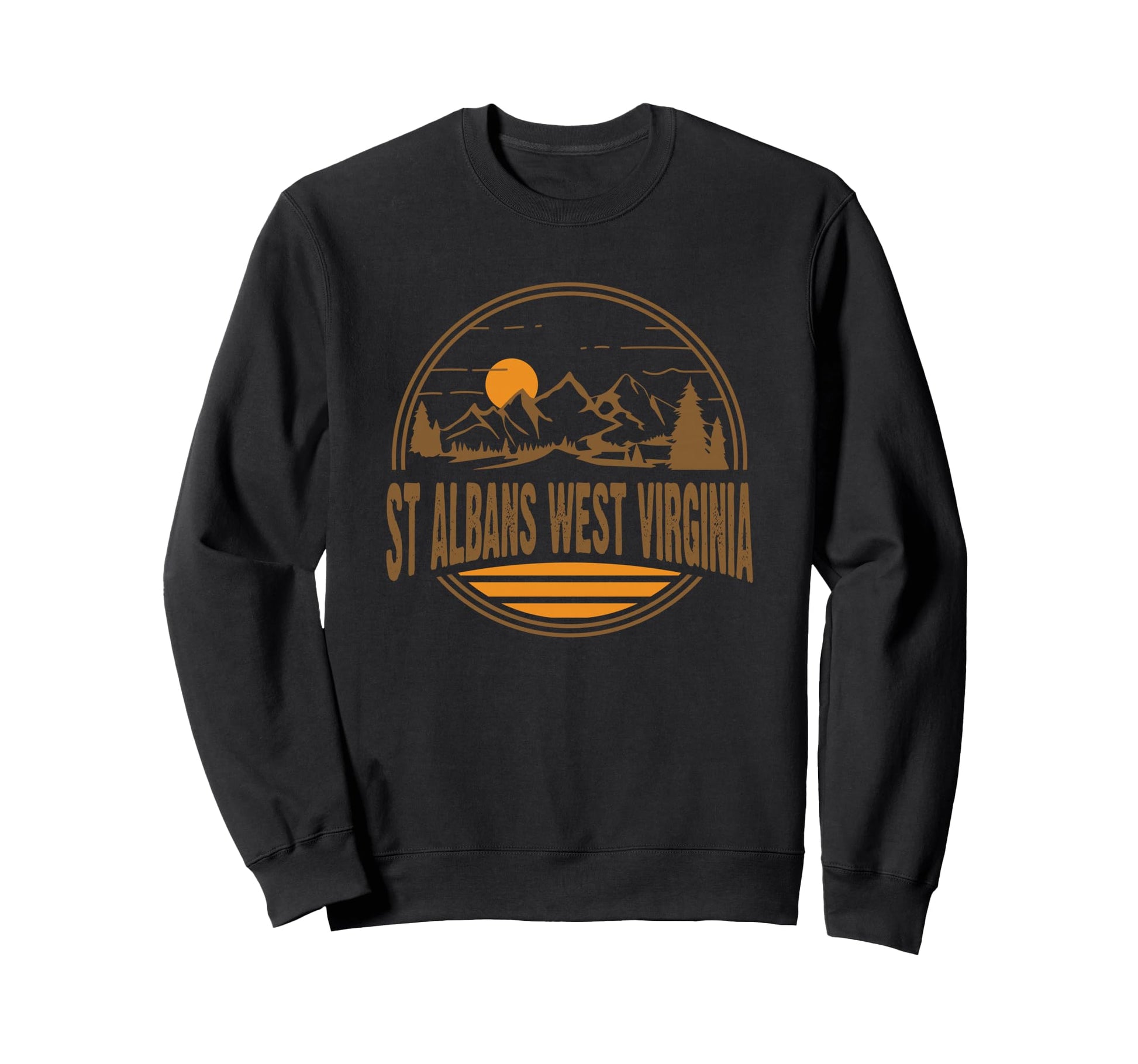 St Albans West Virginia State Gift Sweatshirt - Graphic Print Unisex - T-Shirt, Sweatshirt, Hoodie