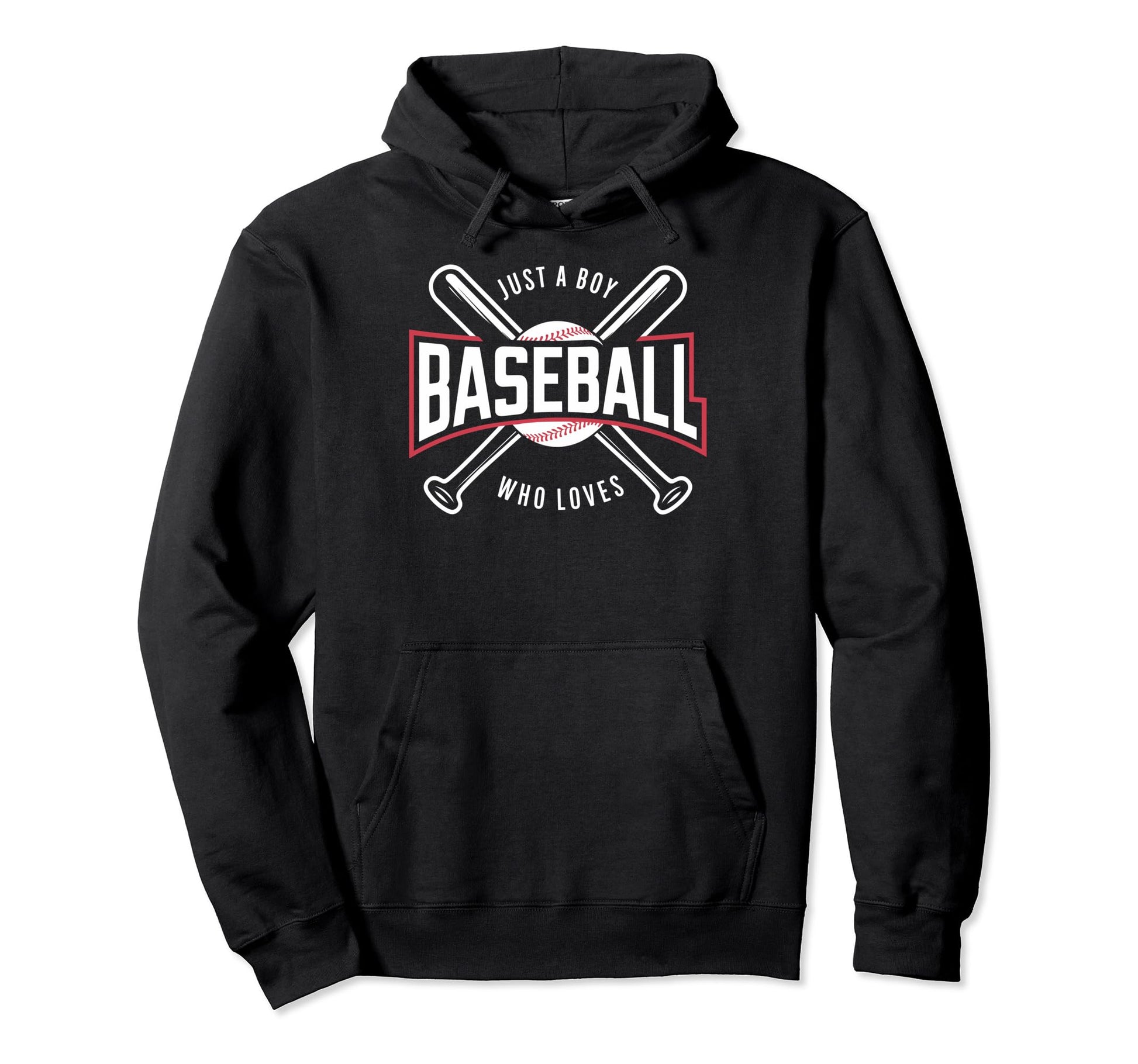 Just Who Loves Baseball Sport Lovers Hoodie - Fun Novelty Design Men Women - T-Shirt, Sweatshirt, Hoodie