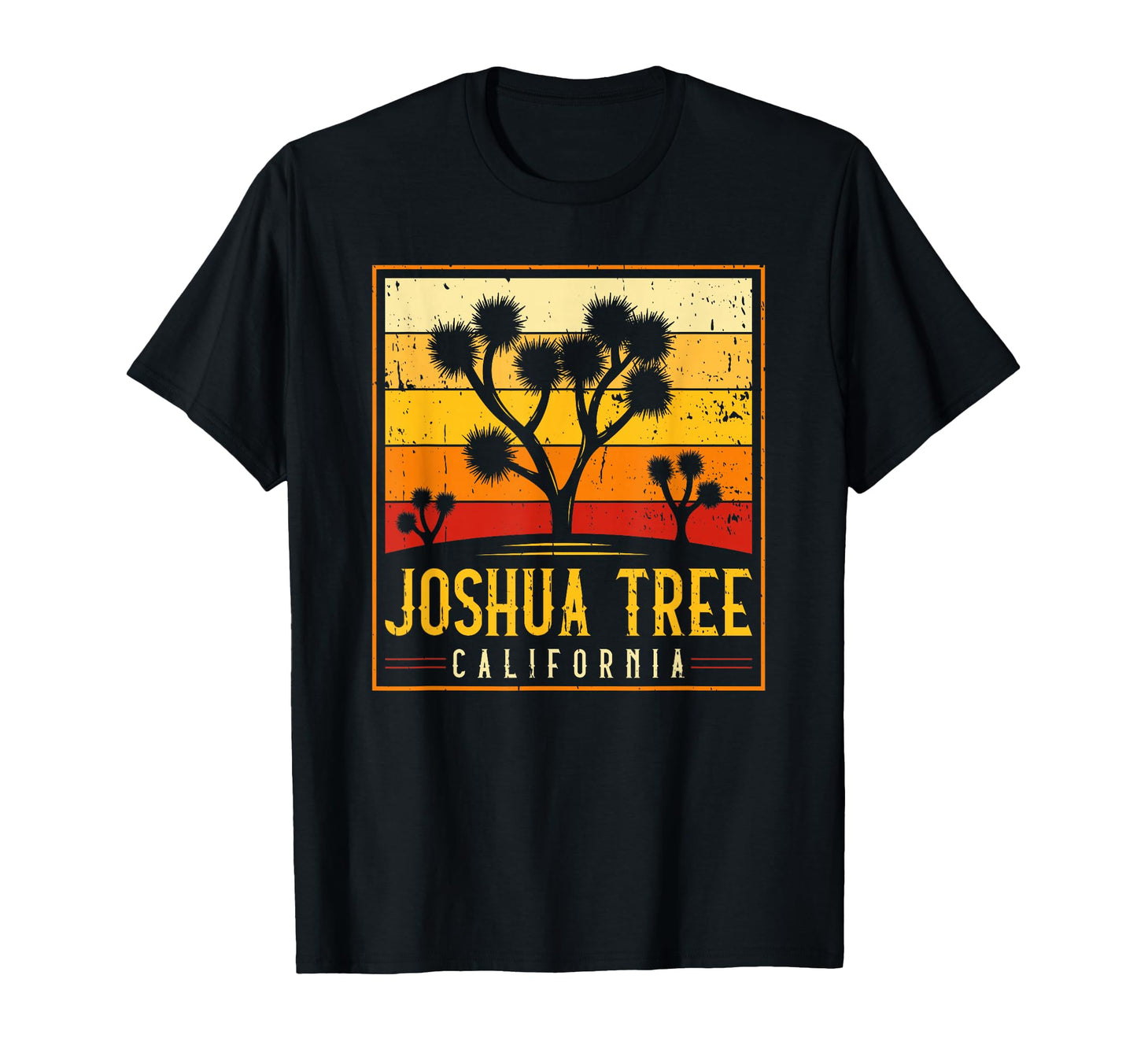 Joshua Tree National Park Sunset T-Shirt - Fun Novelty Design Unisex - T-Shirt, Sweatshirt, Hoodie