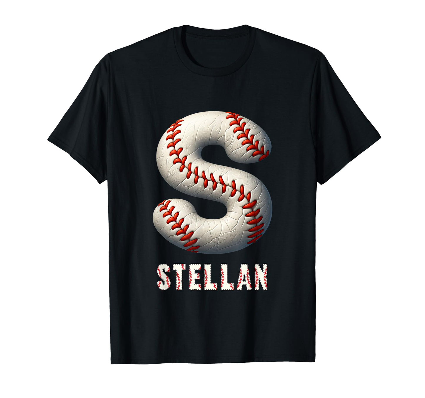 Baseball Home Run Petar Initial Letter T-Shirt - Minimalist Print Unisex - T-Shirt, Sweatshirt, Hoodie