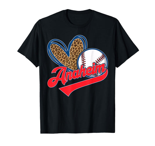 Anaheim California Baseball Lovers T-Shirt - Streetwear Style Men Women - T-Shirt, Sweatshirt, Hoodie