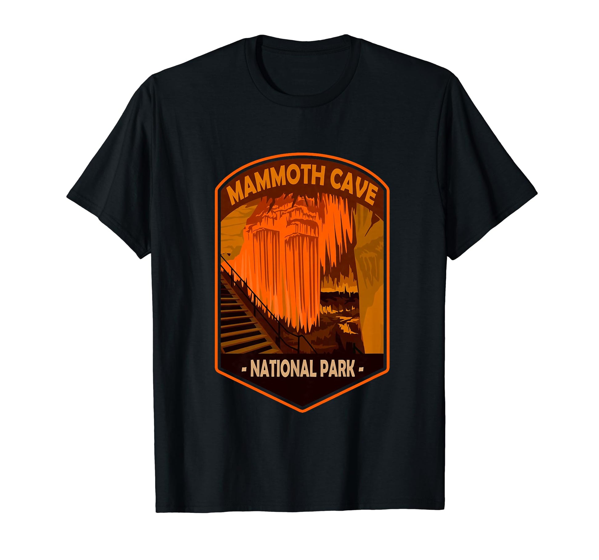 Mammoth Cave National Park Outdoor T-Shirt - Minimalist Print Men Women - T-Shirt, Sweatshirt, Hoodie