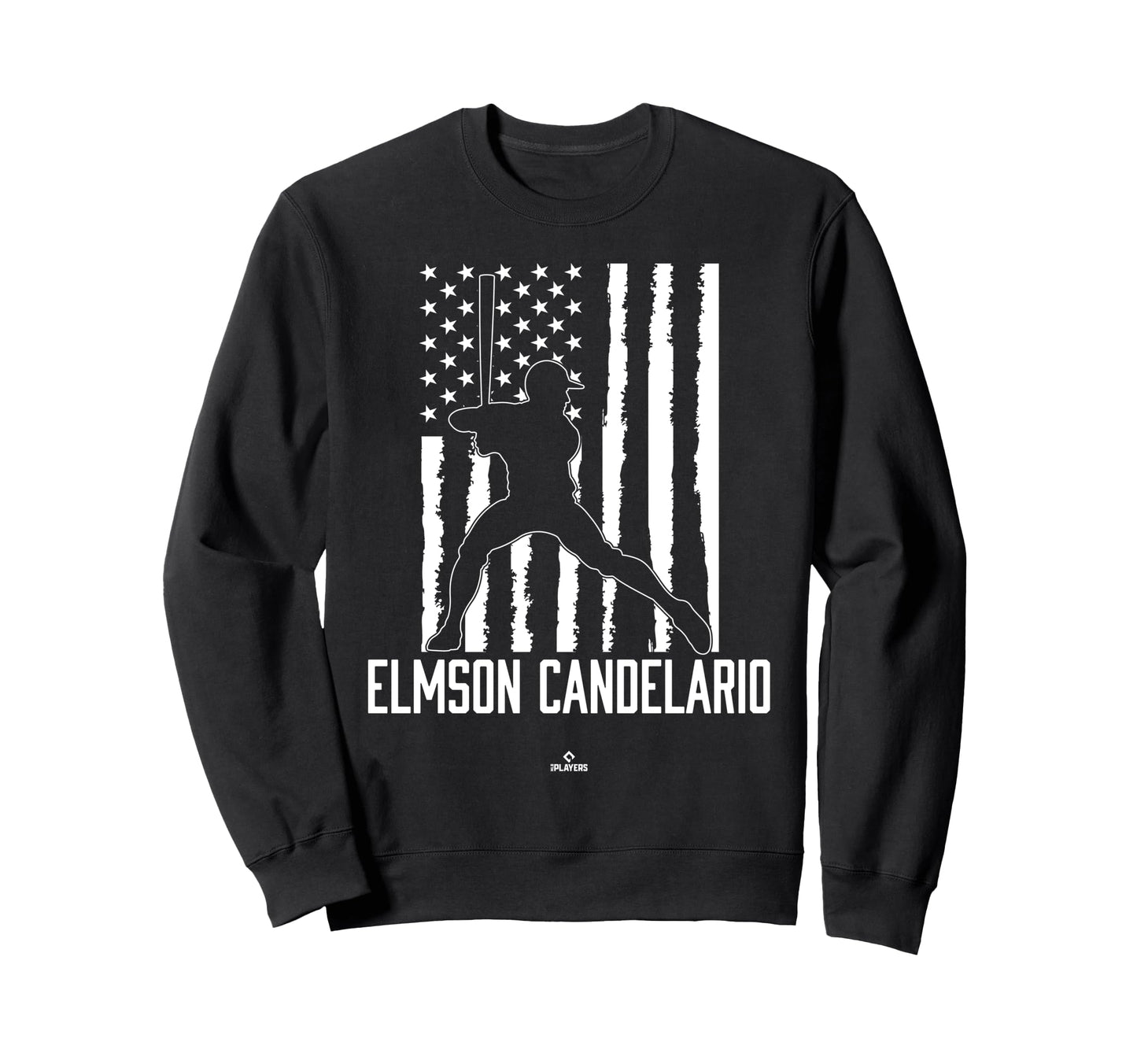 Distressed Flag Swing Elmson Sweatshirt - Aesthetic Graphic for Adults - T-Shirt, Sweatshirt, Hoodie