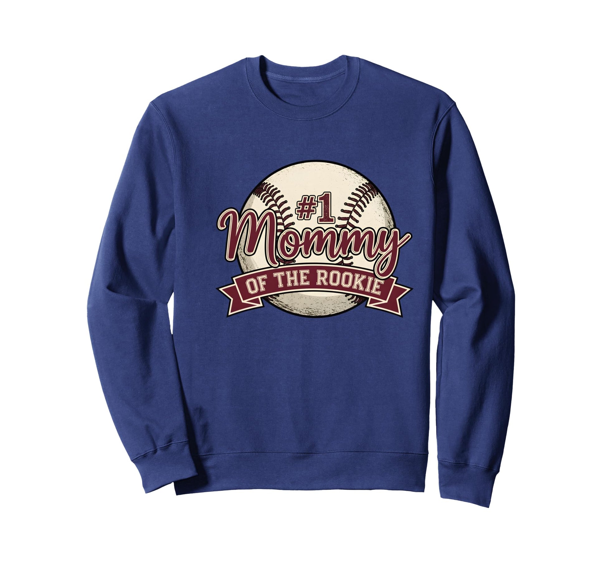 Mama Rookie 1St Baseball Birthday Sweatshirt - Minimalist Print for Adults - T-Shirt, Sweatshirt, Hoodie