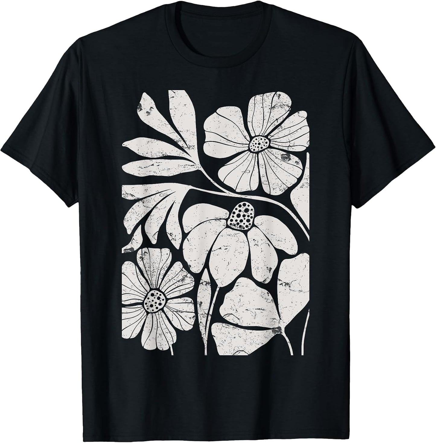 BohoBloom Vintage Vibe Boho Art Floral Apparel - Adult & Kids T-Shirts, Sweatshirts & Hoodies apparel design preview 1