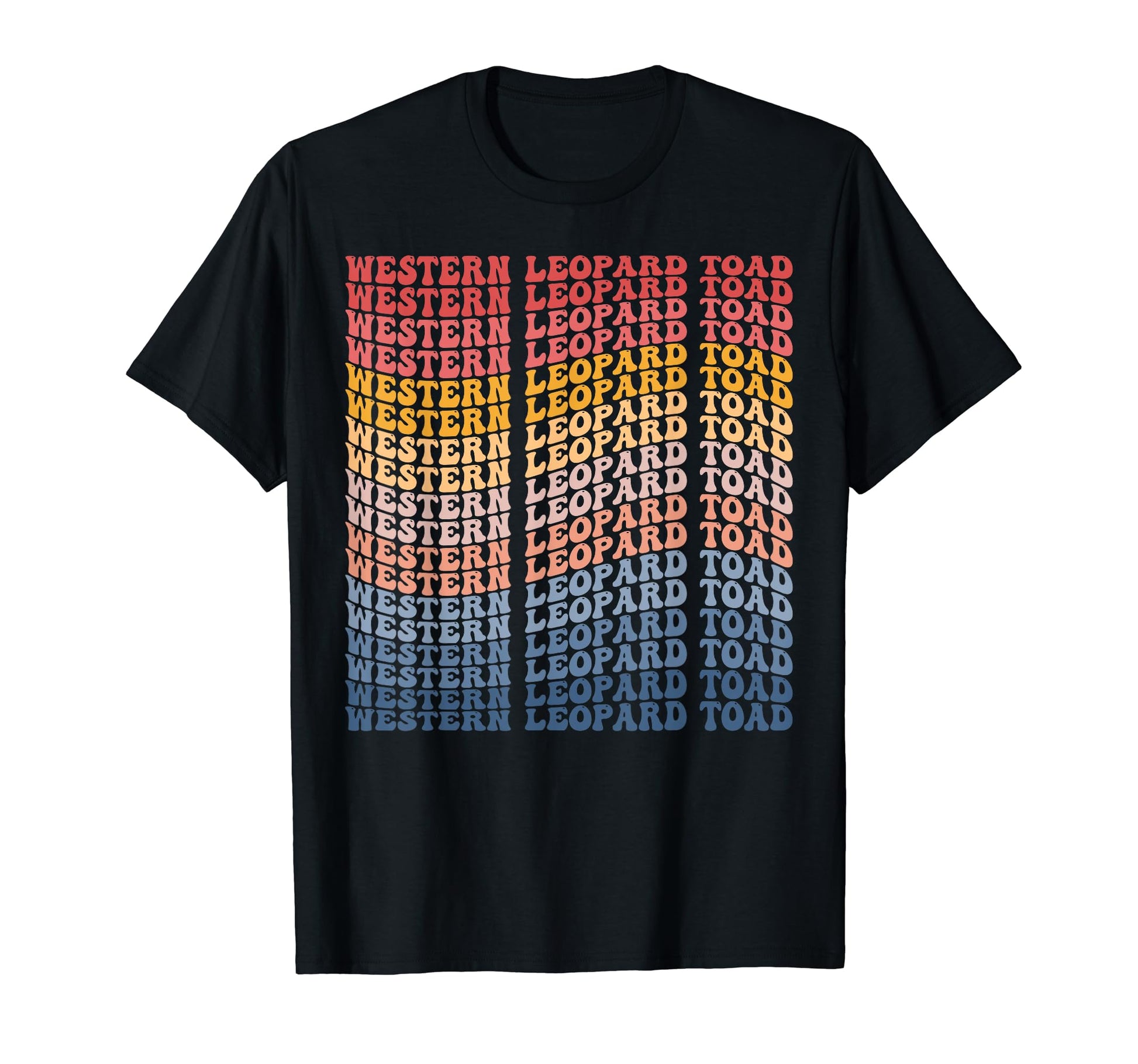 Western Leopard Toad Groovy Amphibian T-Shirt - Trendy Graphic Unisex - T-Shirt, Sweatshirt, Hoodie