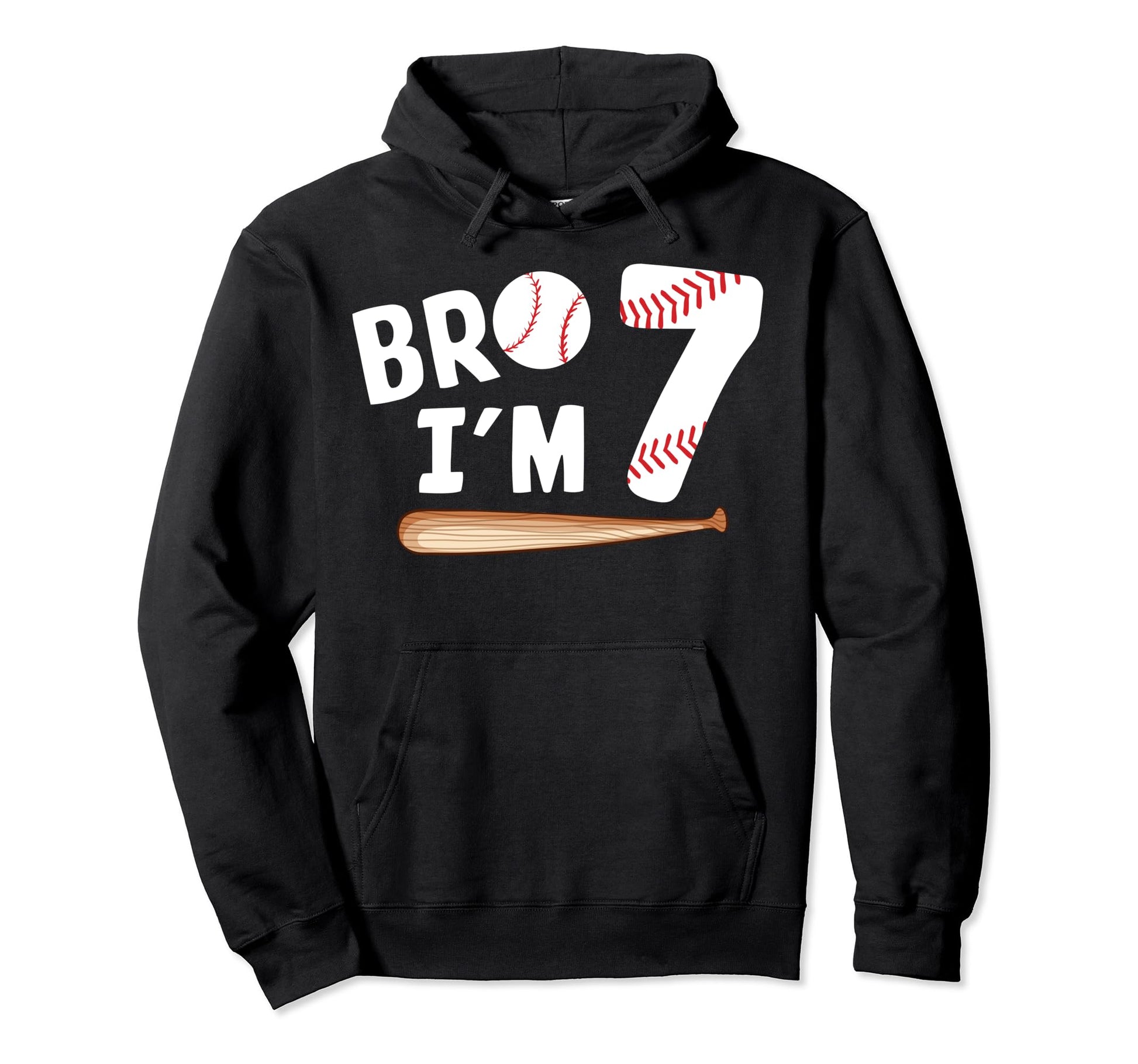 7Th Birthday Bro Im 7 Year Old Hoodie - Aesthetic Graphic Men Women - T-Shirt, Sweatshirt, Hoodie