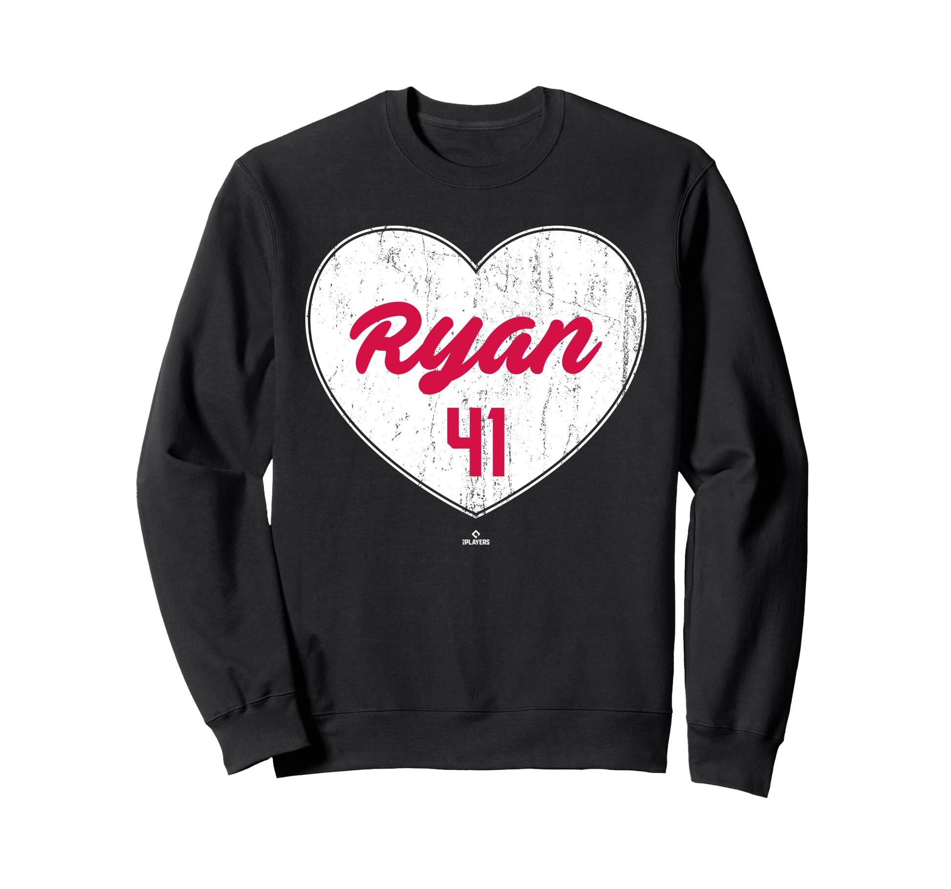 Distressed Heart Joe Ryan Minnesota Sweatshirt - Novelty Apparel Unisex - T-Shirt, Sweatshirt, Hoodie