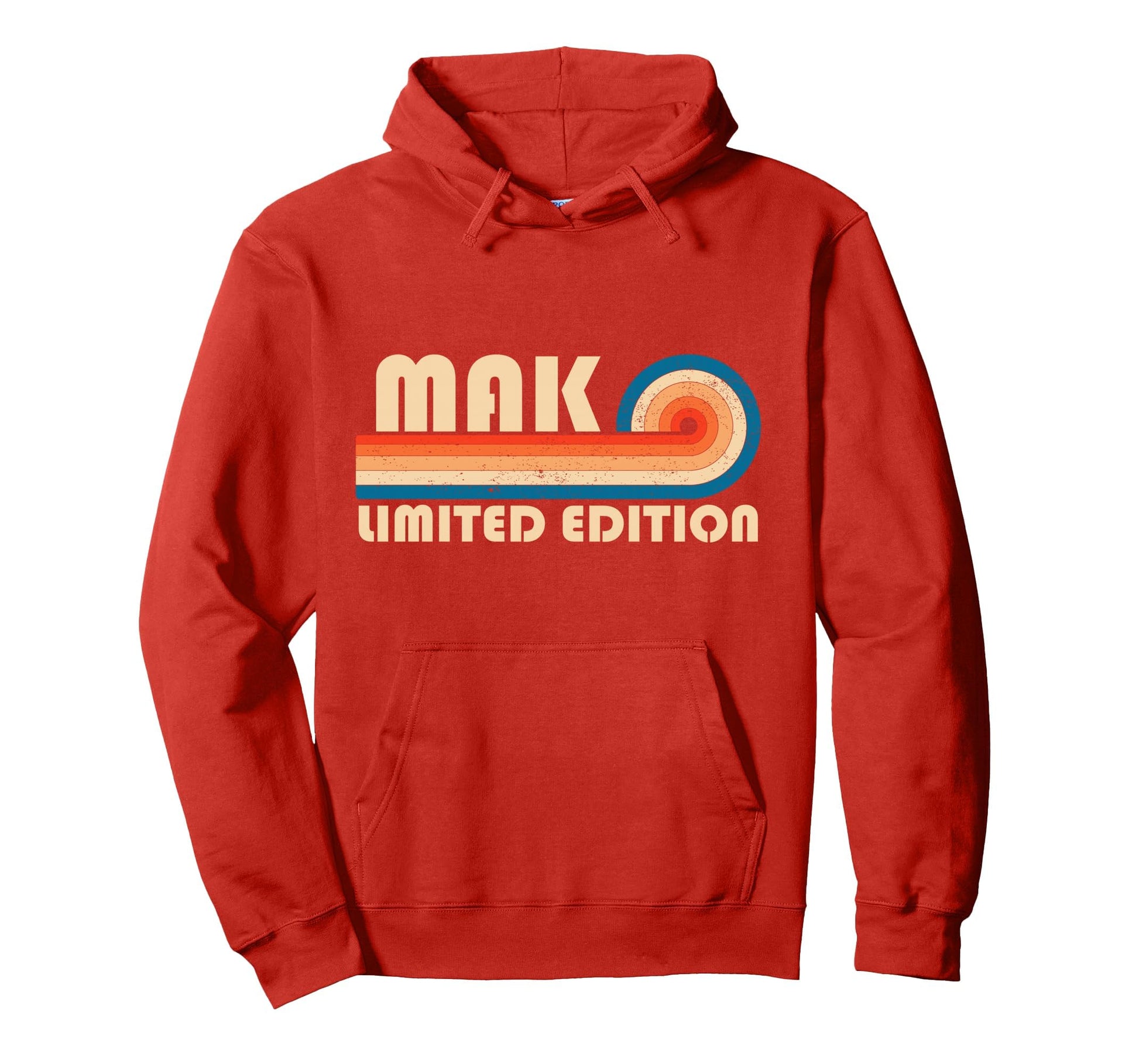 Mak 70S 80S Sunset Stripe Hoodie - Minimalist Print Unisex - T-Shirt, Sweatshirt, Hoodie