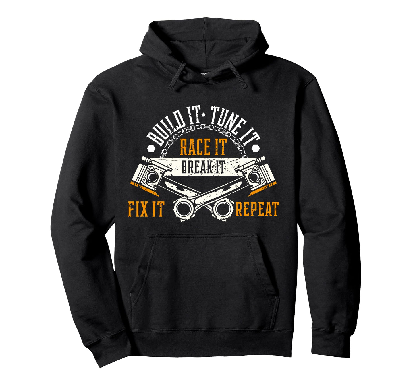 Funny Drag Race Race Mechanic Car Fan Hoodie - Custom Art Print Men Women - T-Shirt, Sweatshirt, Hoodie