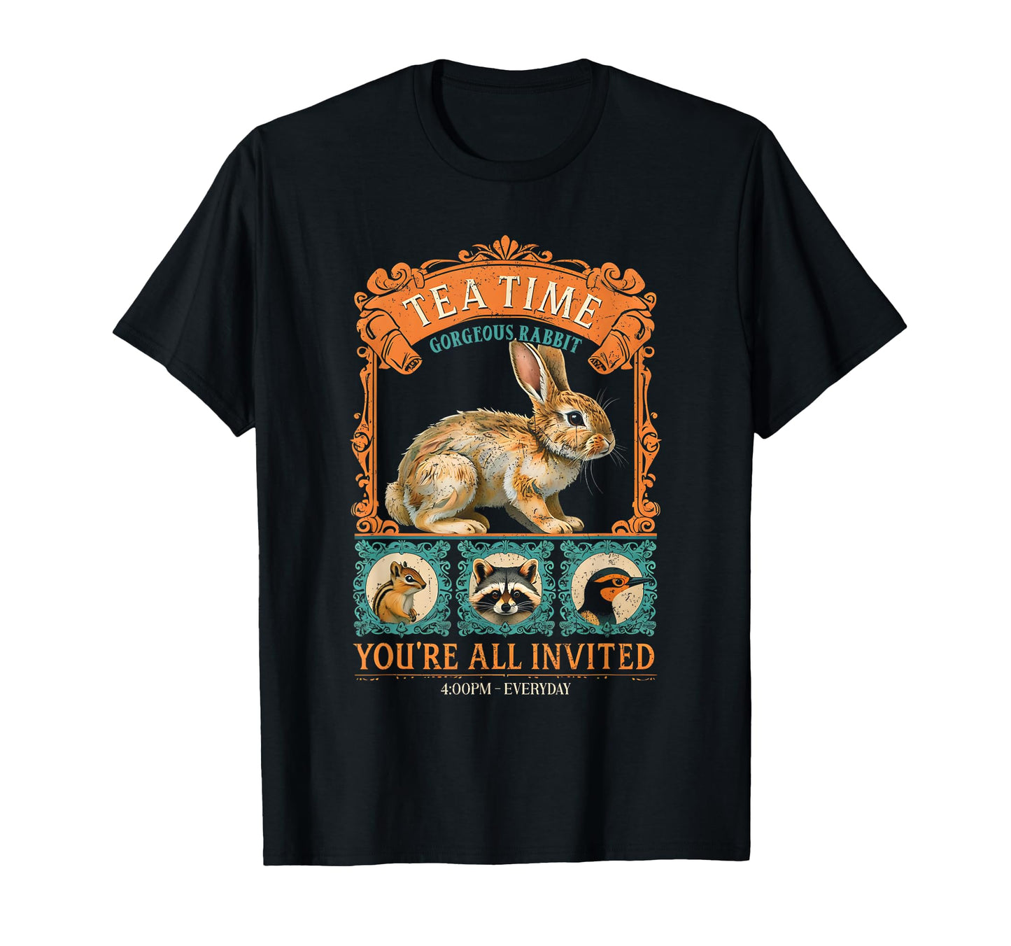 Rabbit Bunny Fairycore Aesthetic Y2K T-Shirt - Minimalist Print Men Women - T-Shirt, Sweatshirt, Hoodie