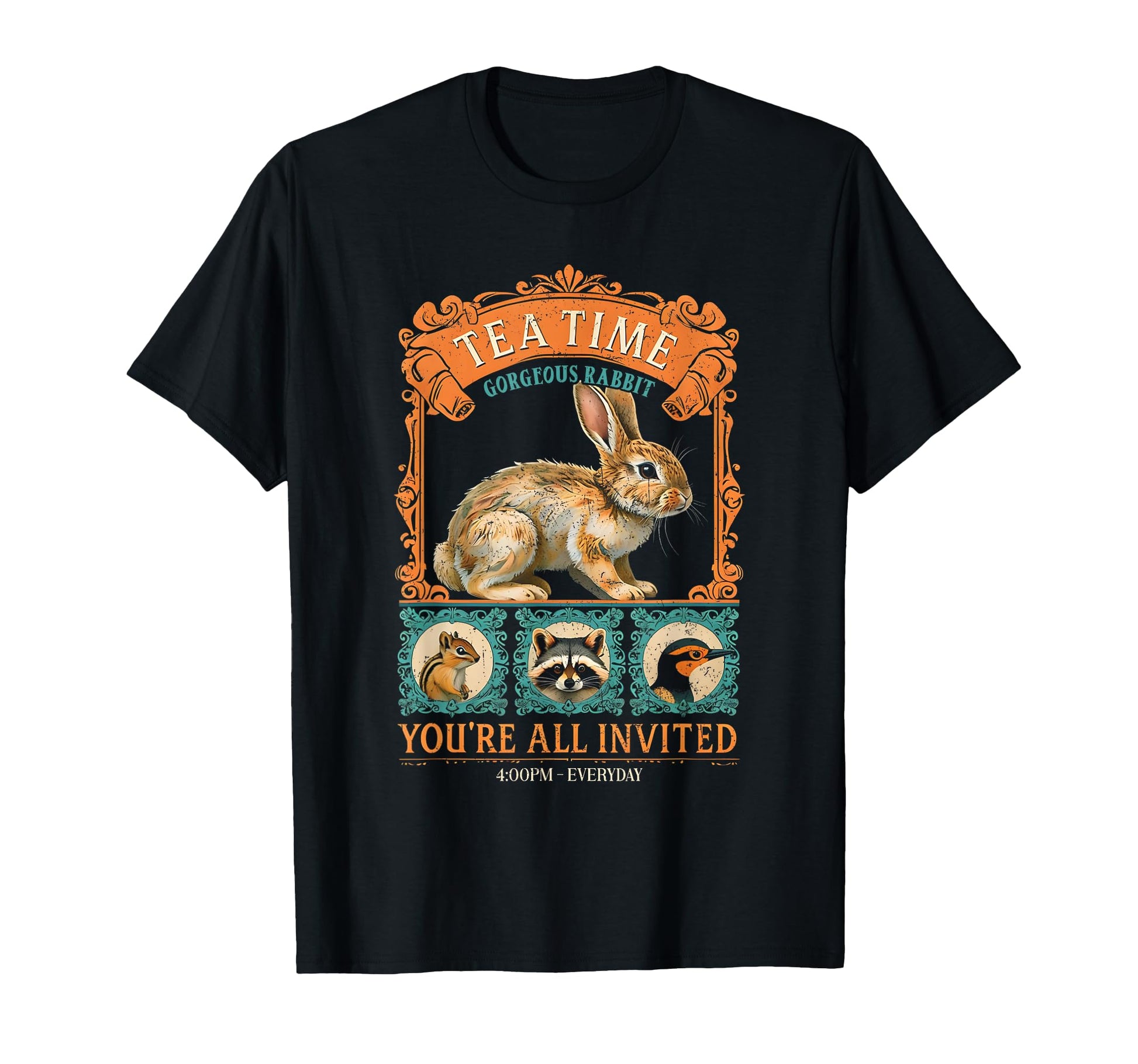 Rabbit Bunny Fairycore Aesthetic Y2K T-Shirt - Minimalist Print Men Women - T-Shirt, Sweatshirt, Hoodie