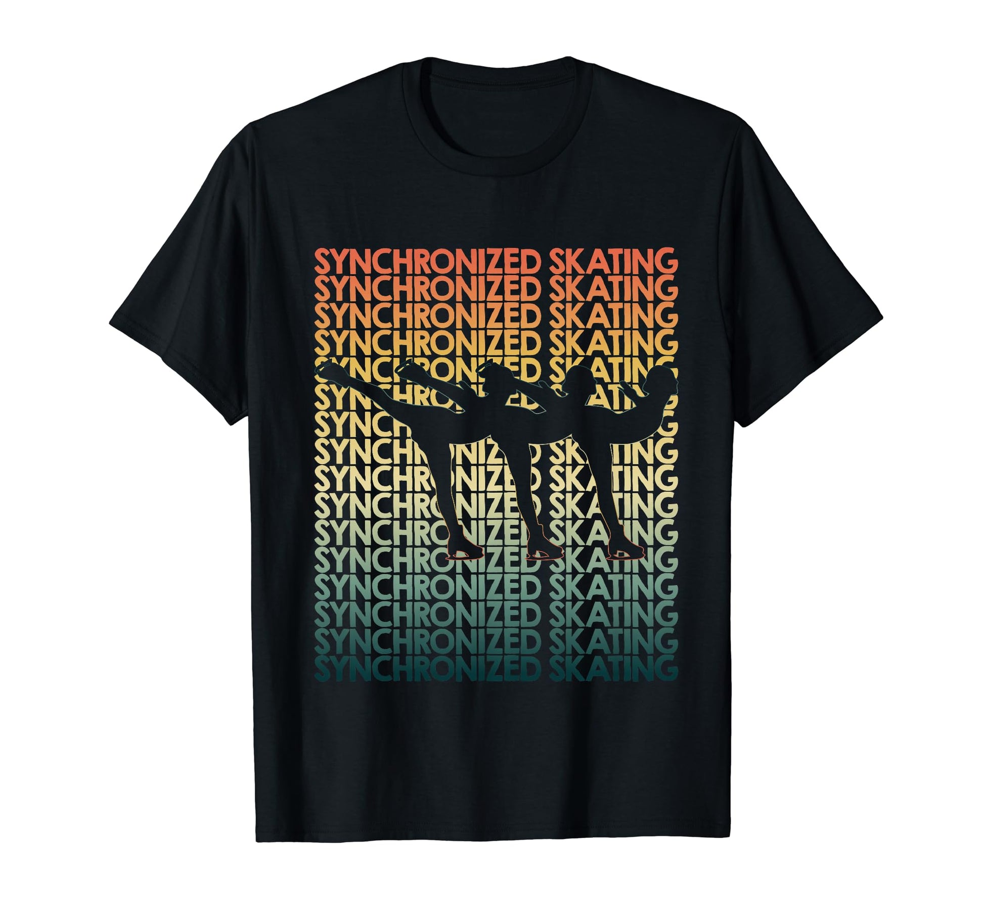Synchronized Skating Repetitive T-Shirt - Streetwear Style Unisex - T-Shirt, Sweatshirt, Hoodie