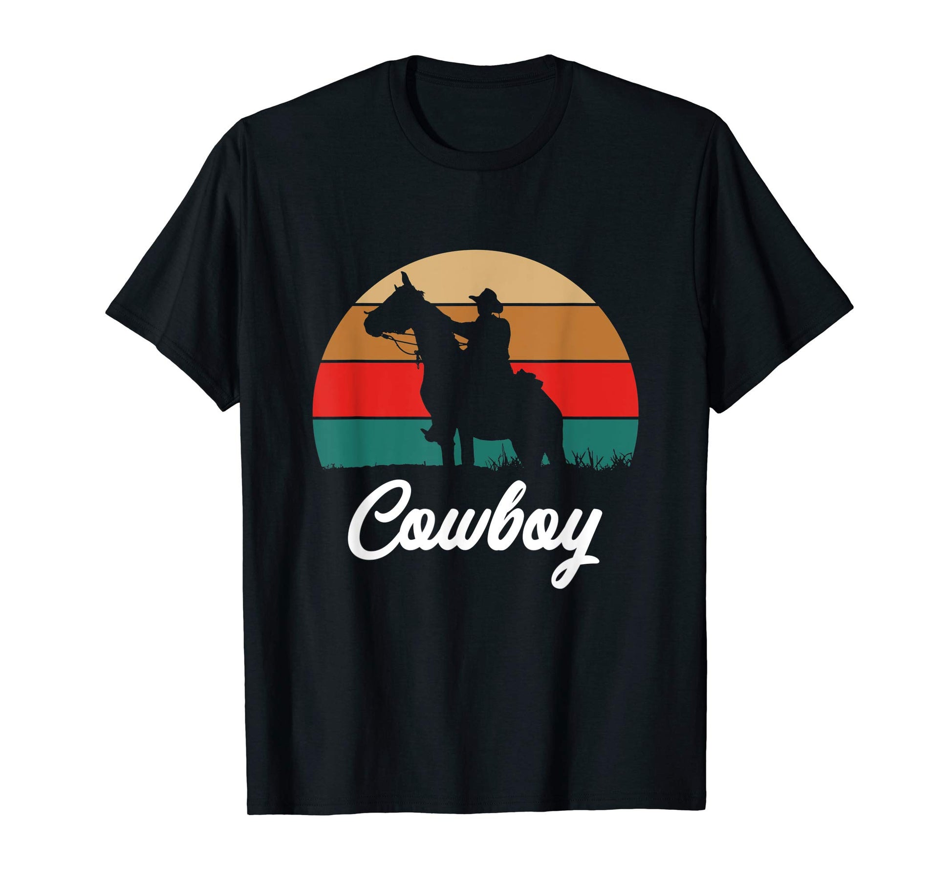 Cowboy Rodeo Western Horse Riding T-Shirt - Fun Novelty Design Unisex - T-Shirt, Sweatshirt, Hoodie