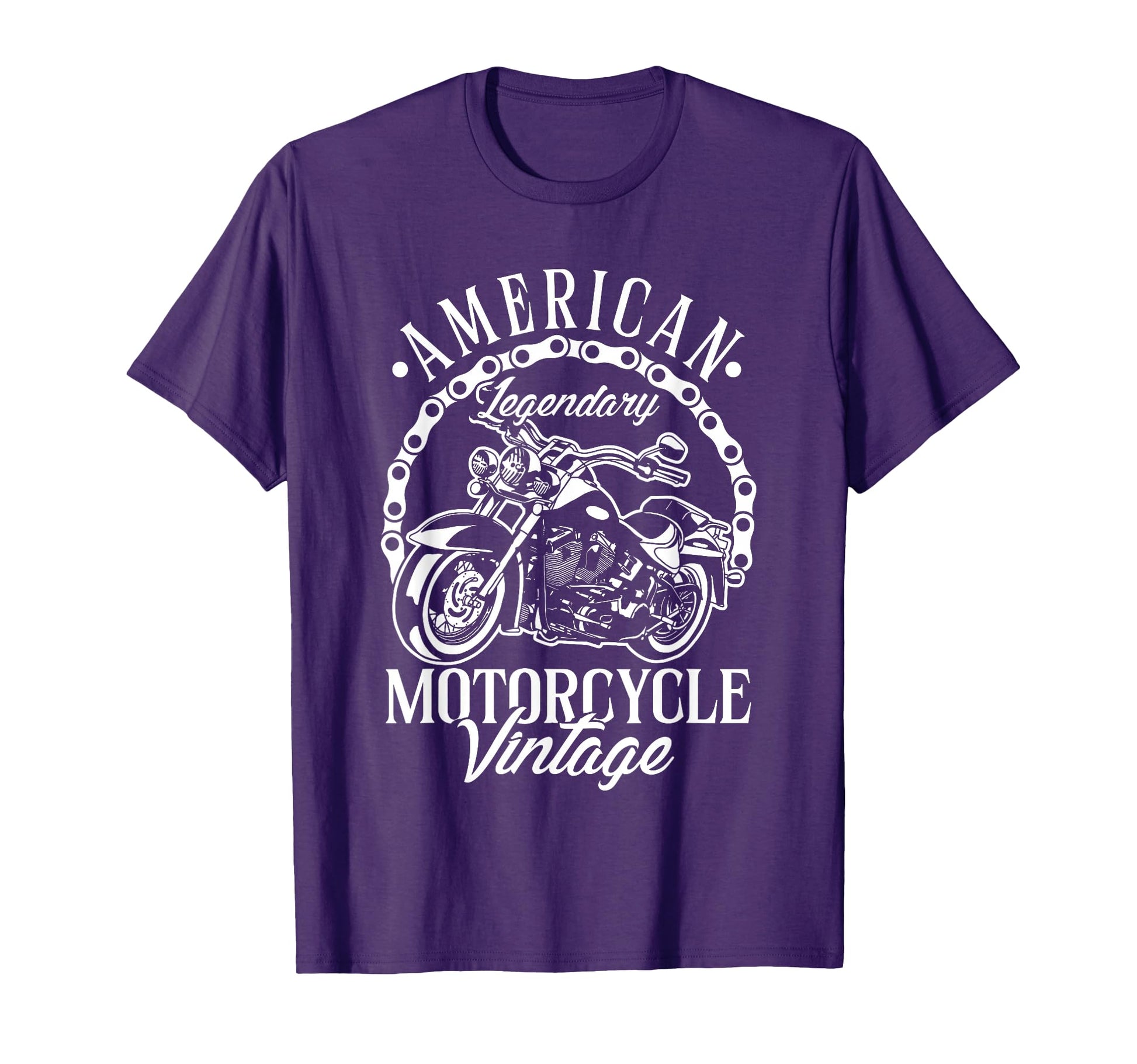 American Legendary Motorcycle Biker T-Shirt - Trendy Graphic Men Women - T-Shirt, Sweatshirt, Hoodie