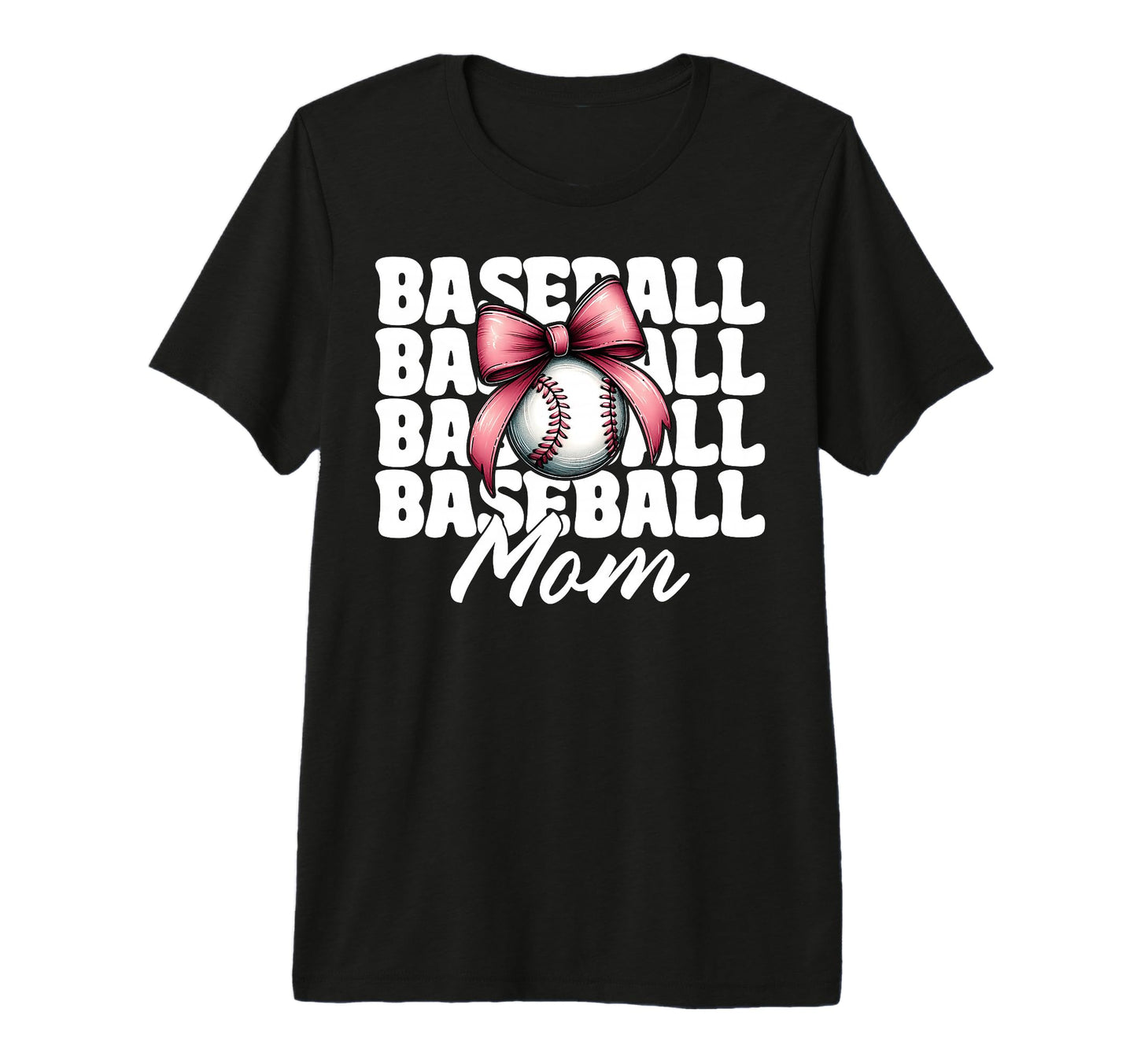 Baseball Mom Baseball Mama Mothers Day T-Shirt - Graphic Print Unisex - T-Shirt, Sweatshirt, Hoodie
