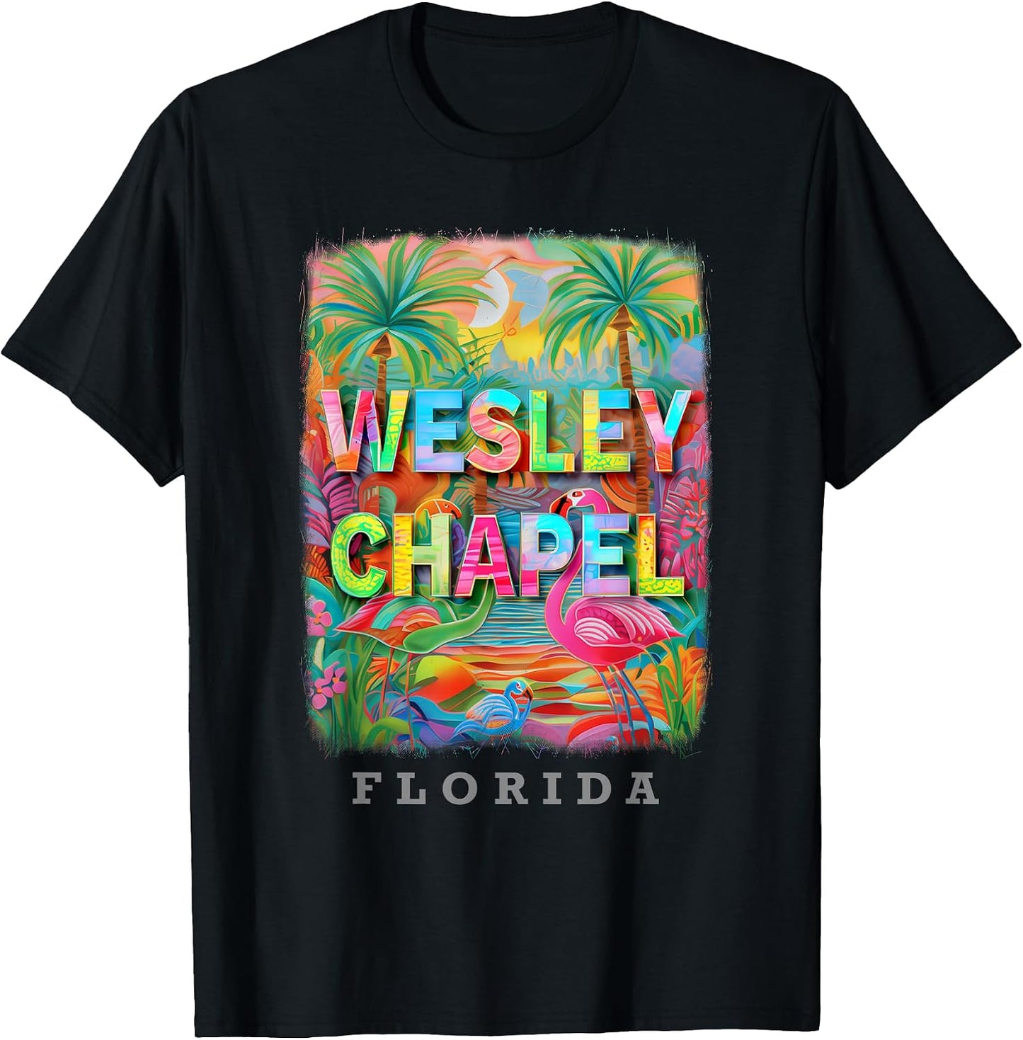 Wesley Chapel Florida Nature's Oasis - Adult & Kids T-Shirts, Sweatshirts & Hoodies apparel design preview 1