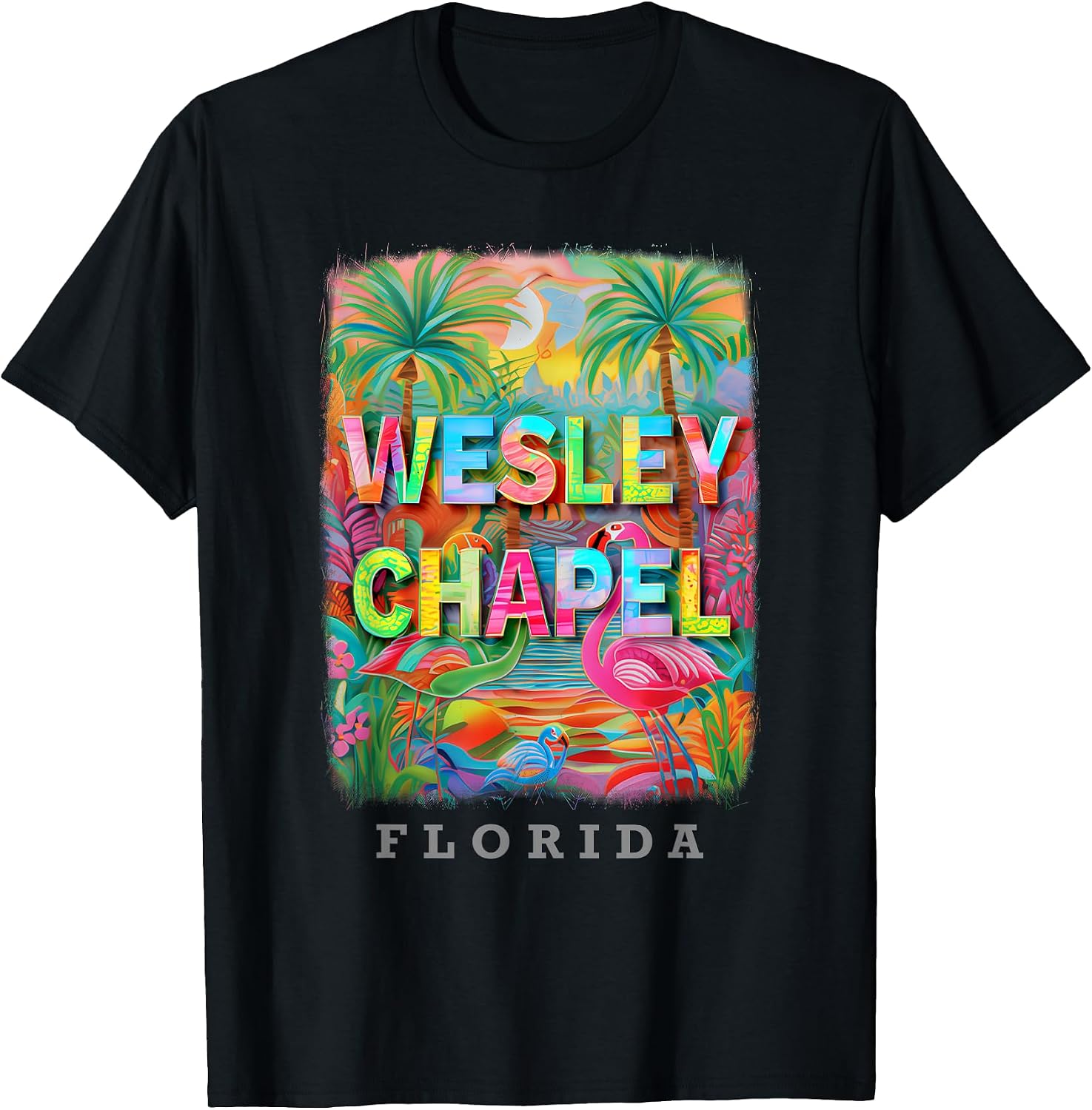 Wesley Chapel Florida Nature's Oasis - Adult & Kids T-Shirts, Sweatshirts & Hoodies apparel design preview 1