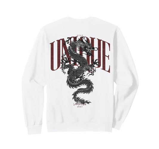 Aesthetic Back Dragon Y2K Streetwear Sweatshirt - Unique Graphic for Adults - T-Shirt, Sweatshirt, Hoodie