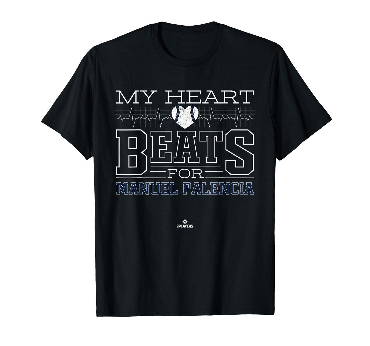 My Heart Beats Manuel Palencia T-Shirt - Novelty Apparel for Adults - T-Shirt, Sweatshirt, Hoodie