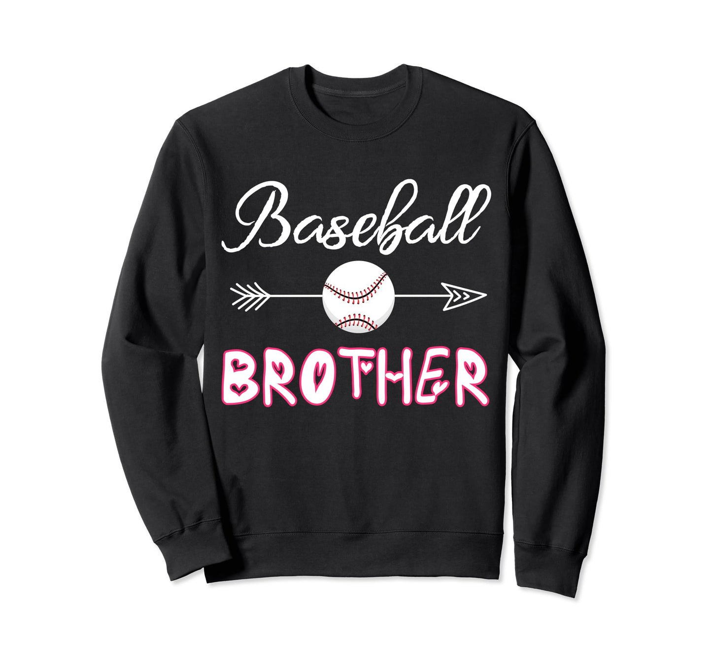 Baseball Brother Birthday Sport Sweatshirt - Trendy Graphic Men Women - T-Shirt, Sweatshirt, Hoodie