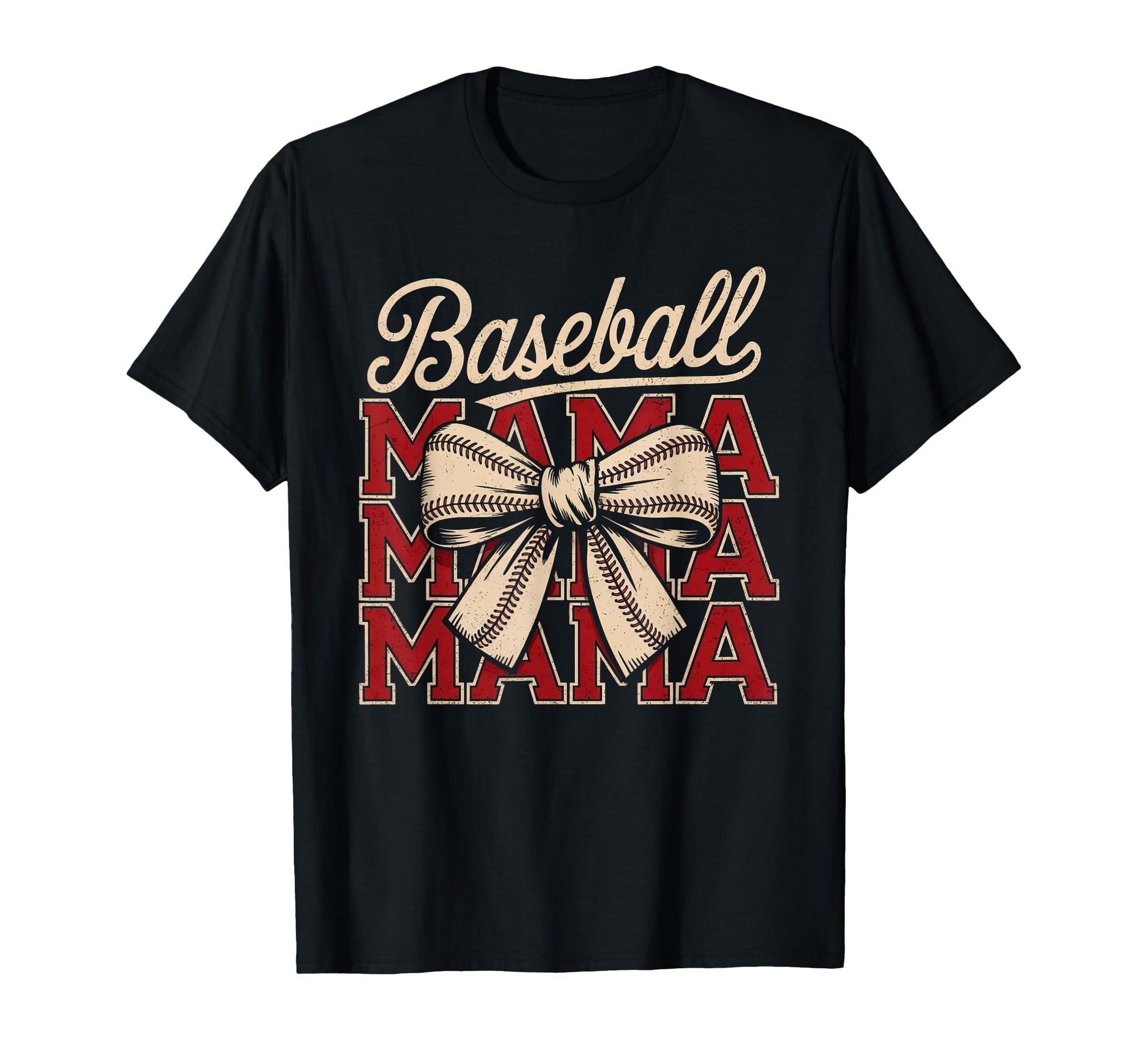 Baseball Mama Coquette Bow Game Day T-Shirt - Aesthetic Graphic Men Women - T-Shirt, Sweatshirt, Hoodie