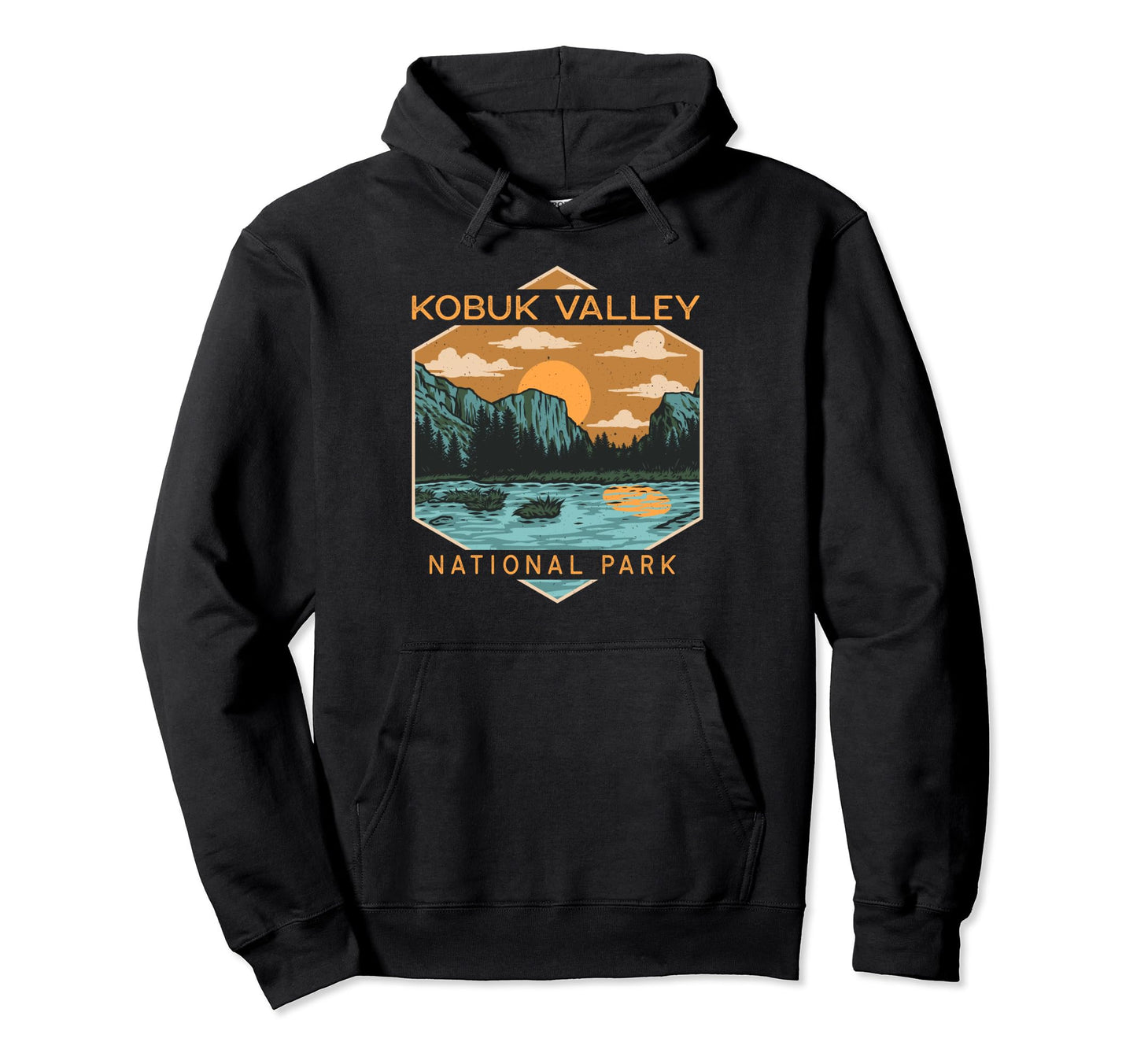 Kobuk Valley National Park Souvenir Hoodie - Unique Graphic Men Women - T-Shirt, Sweatshirt, Hoodie
