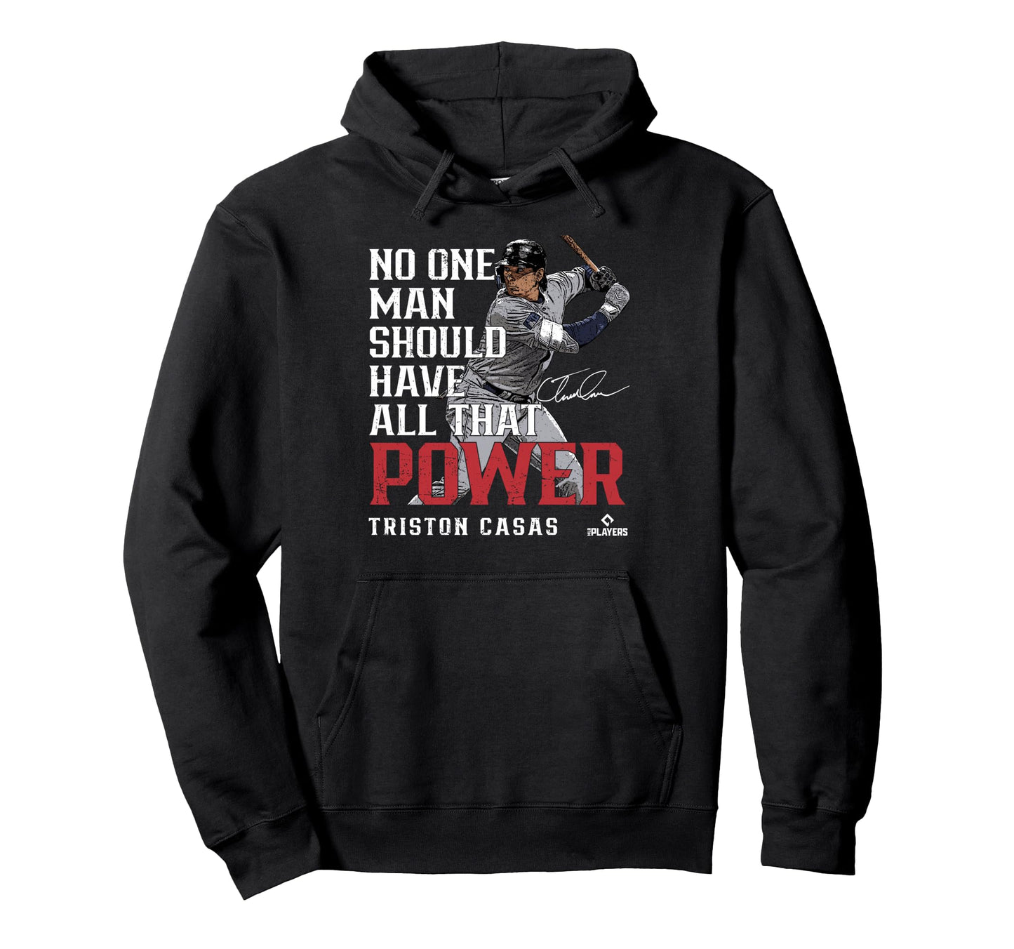 Triston Casas Power Boston Baseball Hoodie - Novelty Apparel Men Women - T-Shirt, Sweatshirt, Hoodie