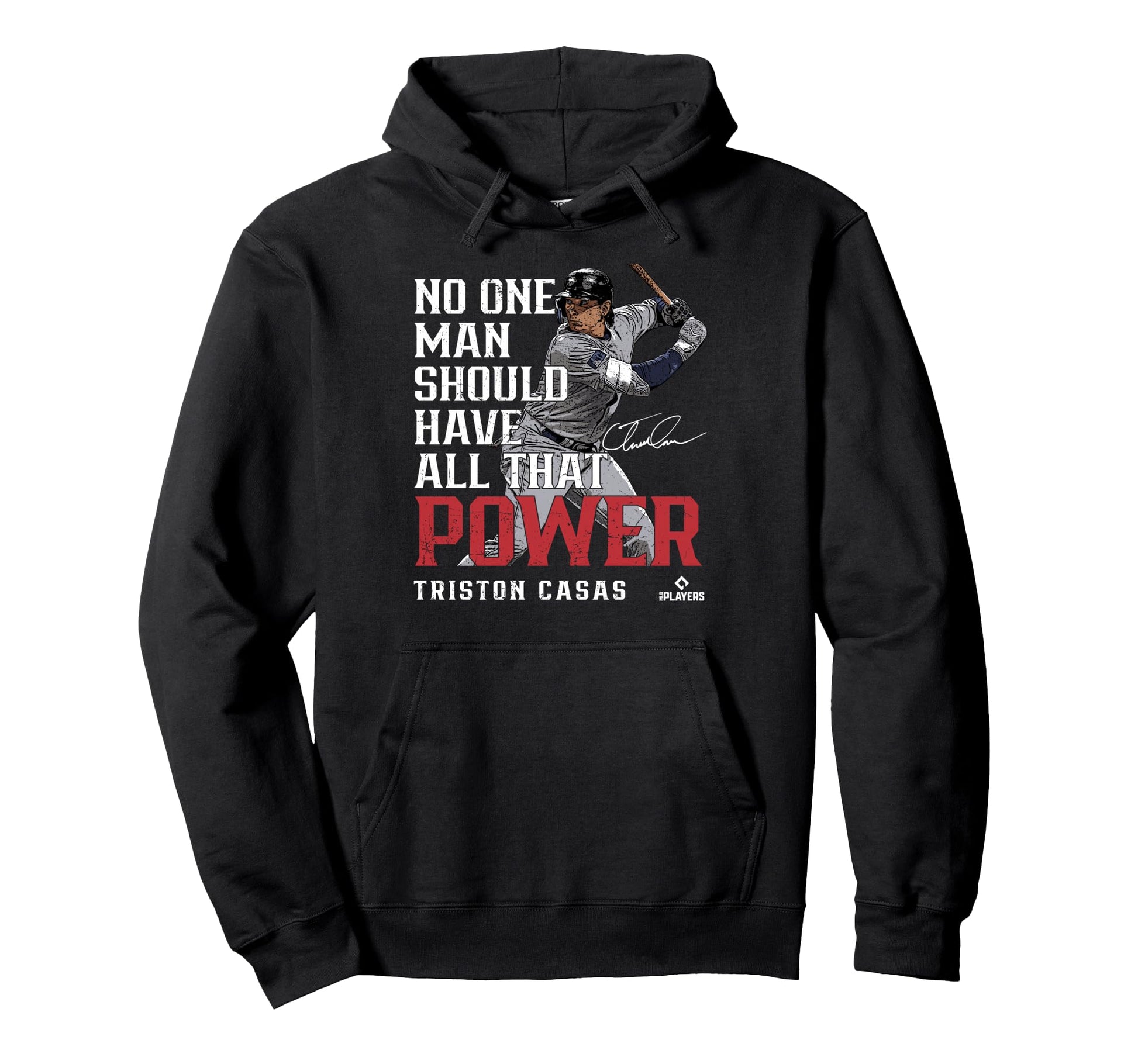 Triston Casas Power Boston Baseball Hoodie - Novelty Apparel Men Women - T-Shirt, Sweatshirt, Hoodie