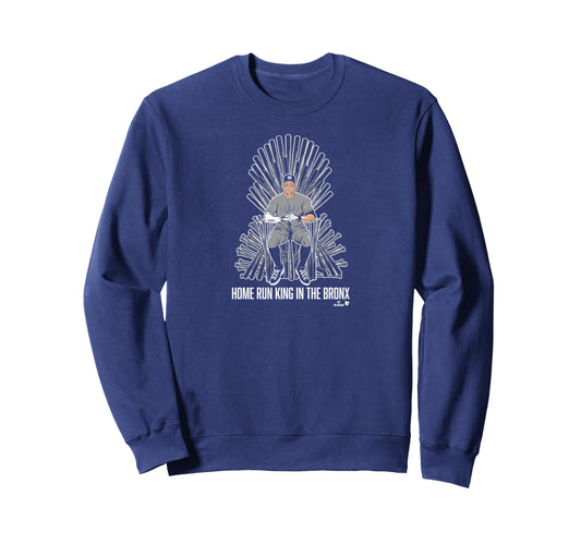 Aaron Judge Home Run King Bronx New Sweatshirt - Unique Graphic Unisex - T-Shirt, Sweatshirt, Hoodie