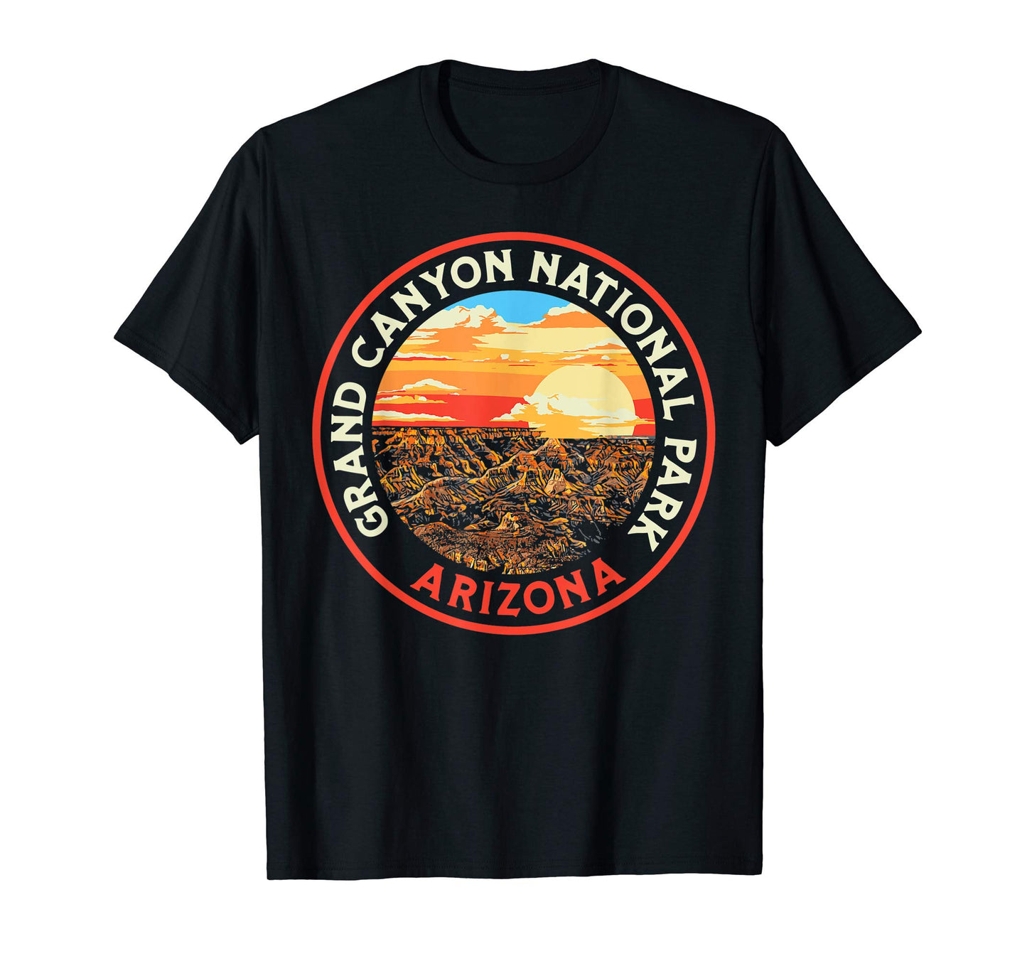 Grand Canyon National Park 80S T-Shirt - Casual Everyday Wear Unisex - T-Shirt, Sweatshirt, Hoodie
