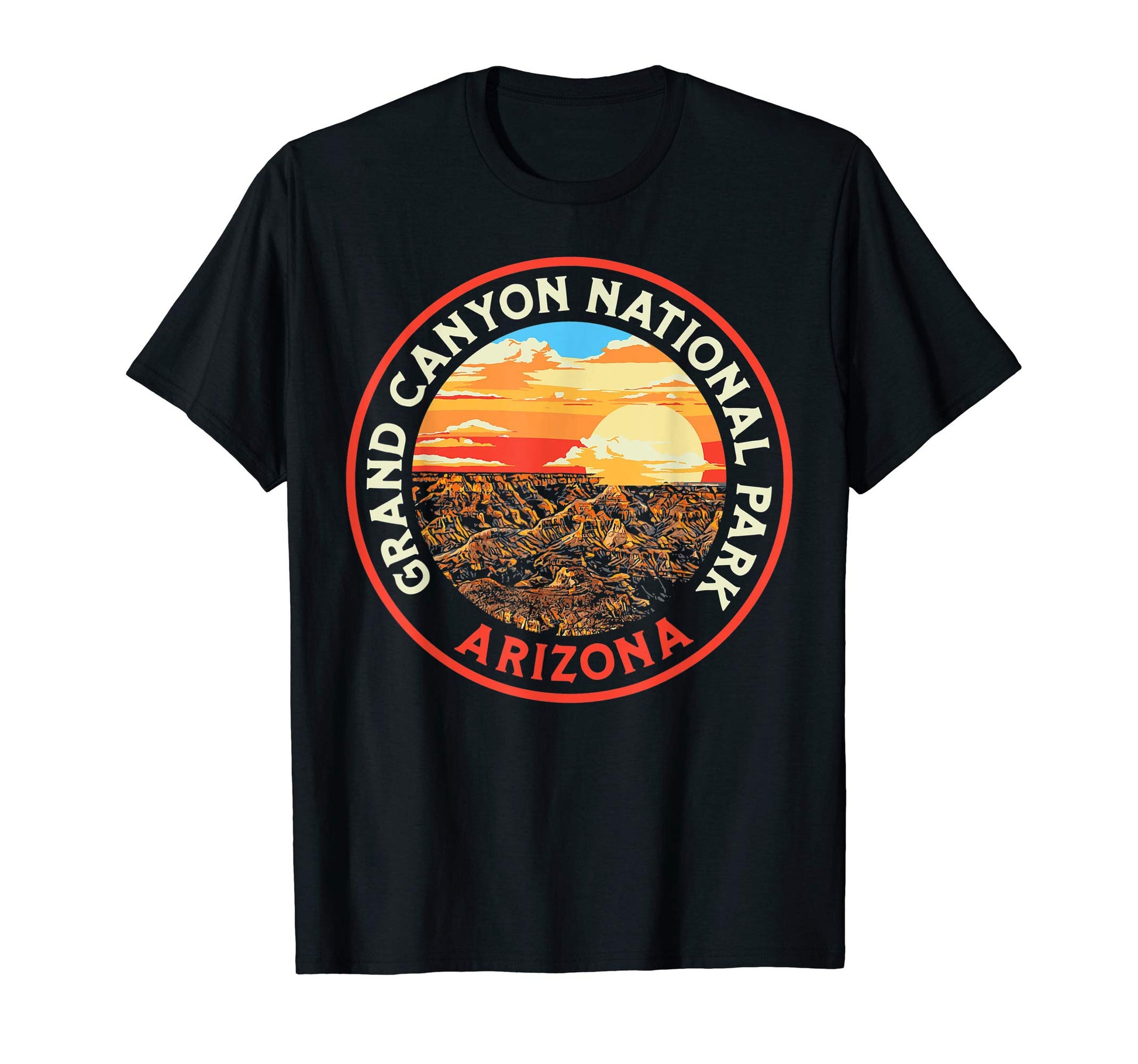 Grand Canyon National Park 80S T-Shirt - Casual Everyday Wear Unisex - T-Shirt, Sweatshirt, Hoodie