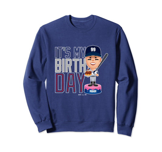 Aaron Judge New York Baseball Sweatshirt - Casual Everyday Wear for Adults - T-Shirt, Sweatshirt, Hoodie