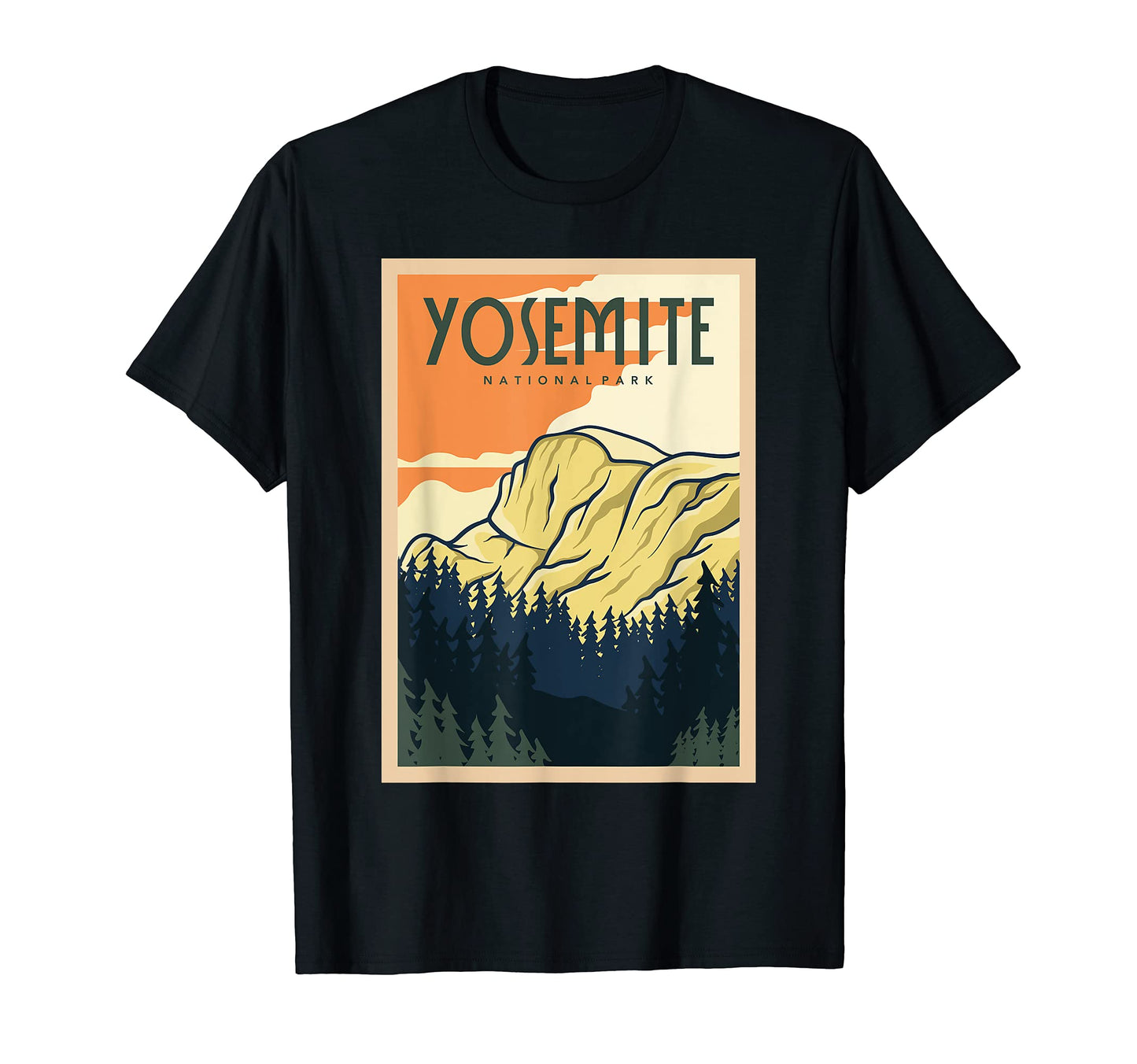 Yosemite National Park T-Shirt - Novelty Apparel Unisex - T-Shirt, Sweatshirt, Hoodie