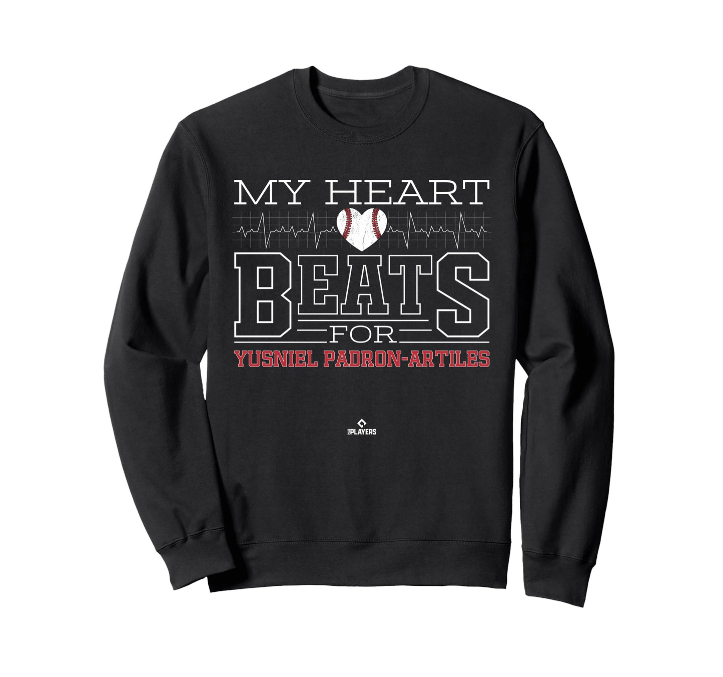 My Heart Beats Yusniel Padron Artiles Sweatshirt - Novelty Apparel Unisex - T-Shirt, Sweatshirt, Hoodie
