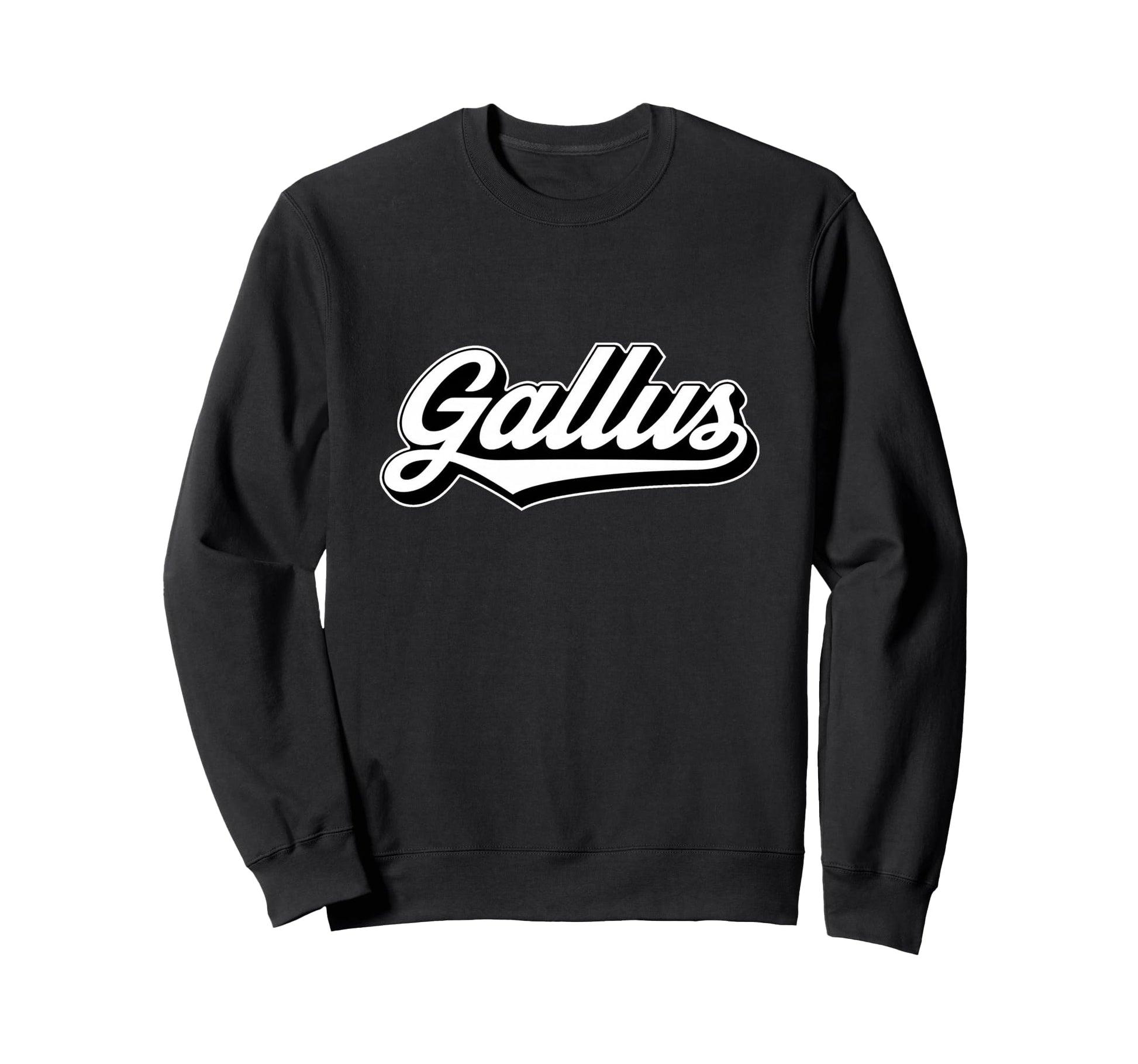 Gallus Scottish Slang Bold Script Sweatshirt - Unique Graphic for Adults - T-Shirt, Sweatshirt, Hoodie