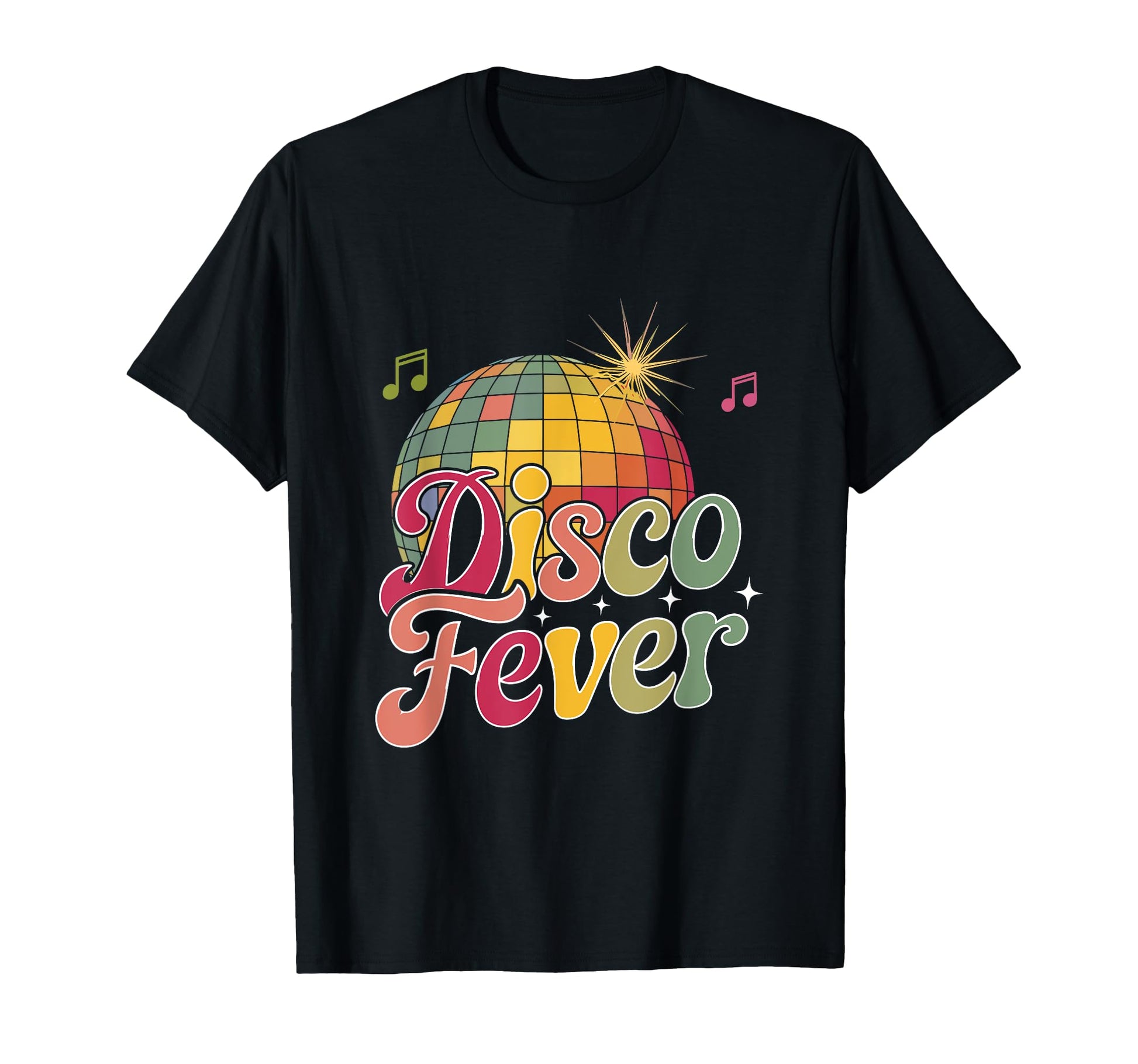 Disco Fever 70S Dancing Dance Music T-Shirt - Fun Novelty Design Men Women - T-Shirt, Sweatshirt, Hoodie
