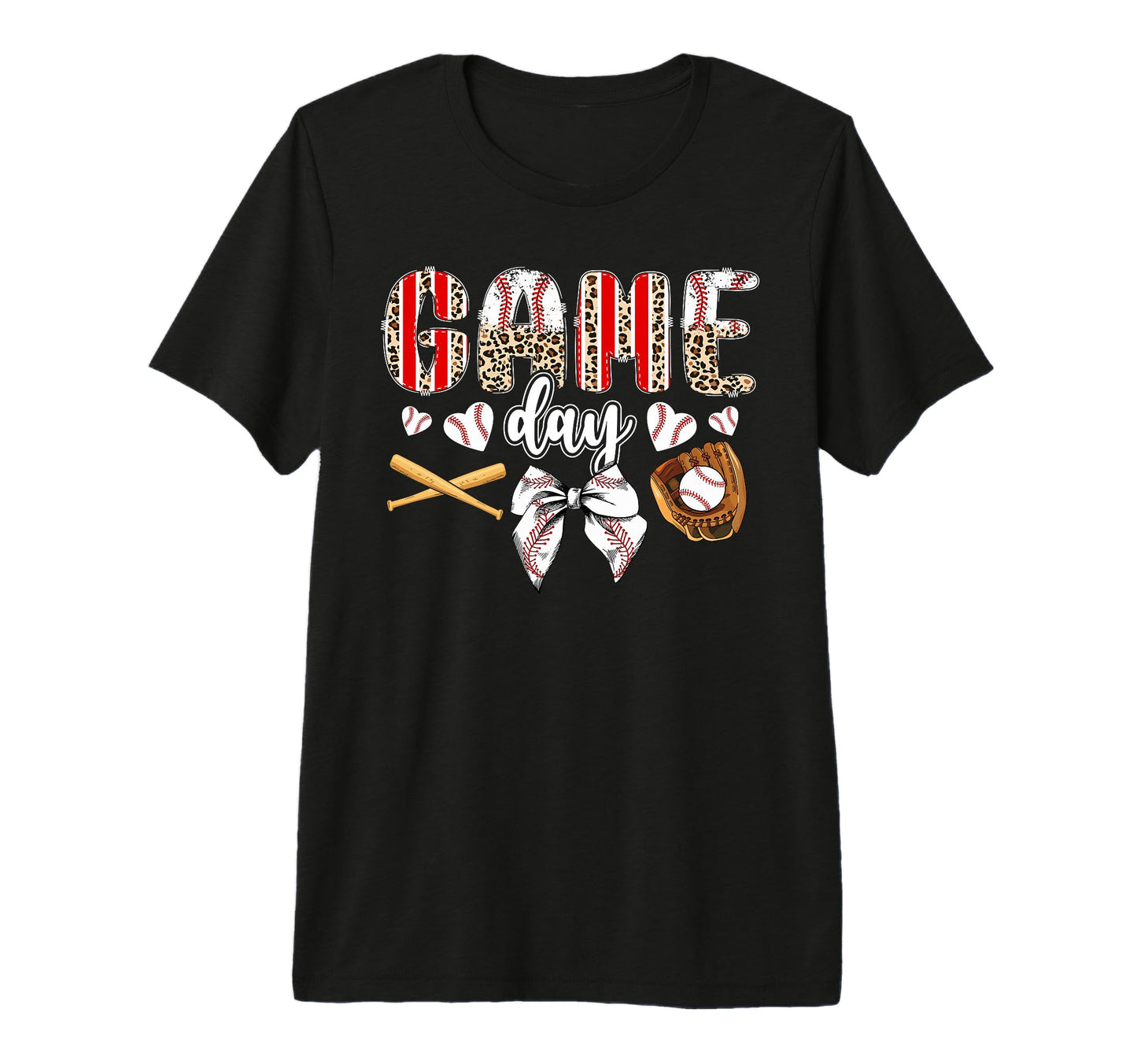 Game Day Baseball Coquette Baseball T-Shirt - Aesthetic Graphic Unisex - T-Shirt, Sweatshirt, Hoodie