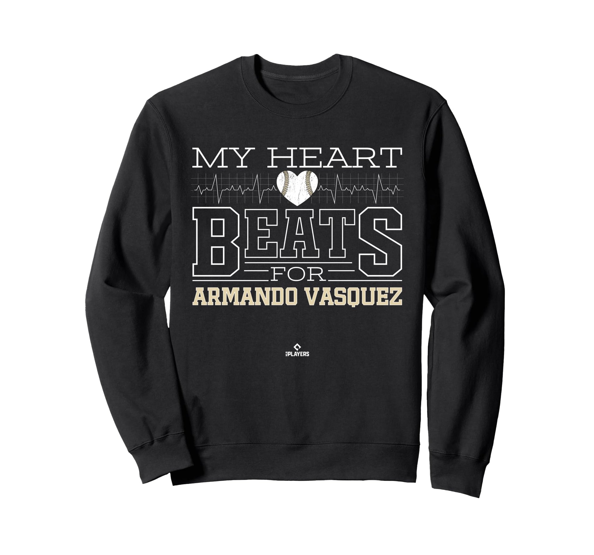 My Heart Beats Armando Vasquez Sweatshirt - Trendy Graphic Men Women - T-Shirt, Sweatshirt, Hoodie