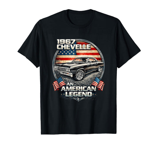 American Cars Automotive Enthusiasts T-Shirt - Trendy Graphic Men Women - T-Shirt, Sweatshirt, Hoodie