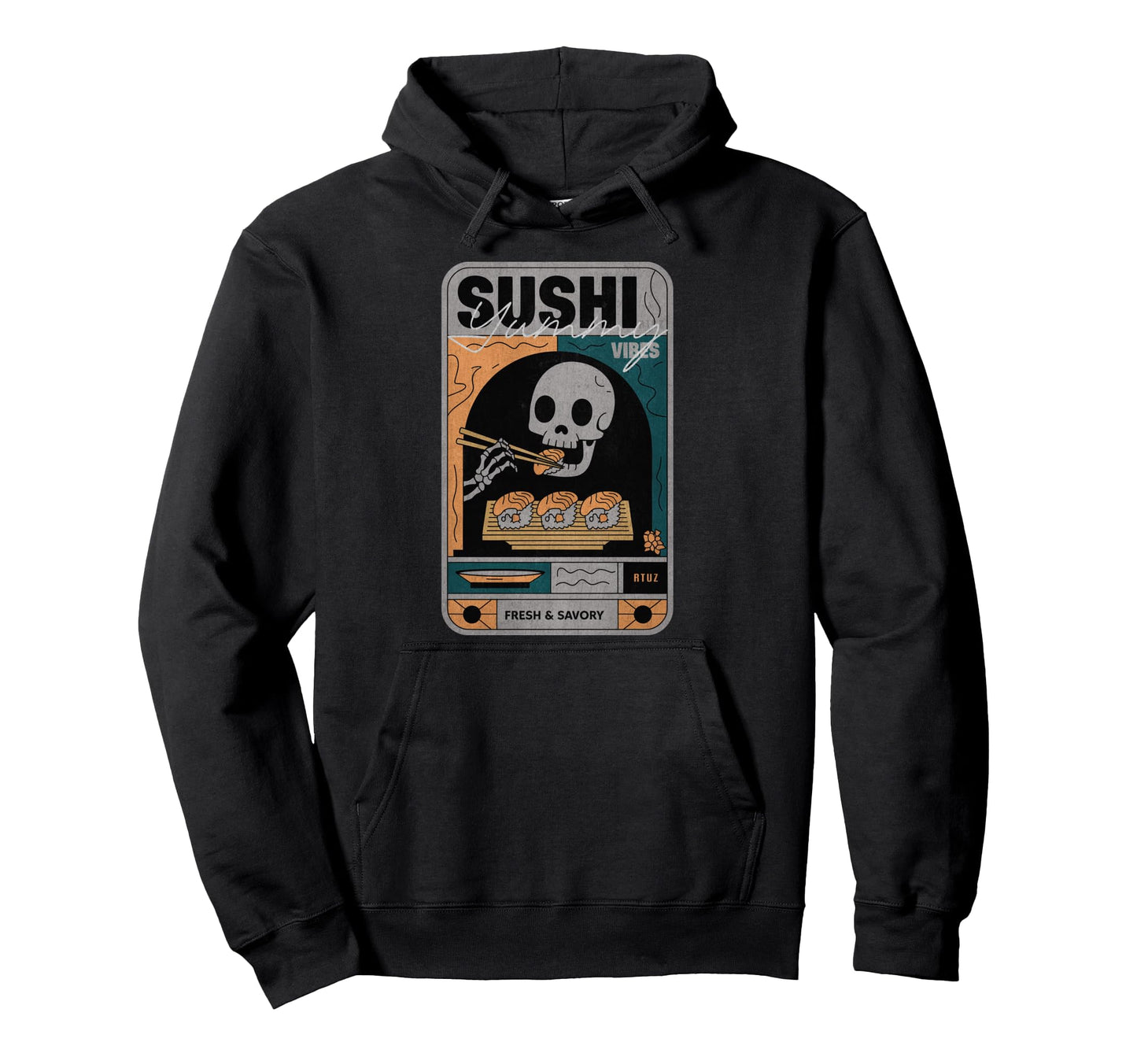 Aesthetic Streetwear Skull Hoodie - Aesthetic Graphic Unisex - T-Shirt, Sweatshirt, Hoodie