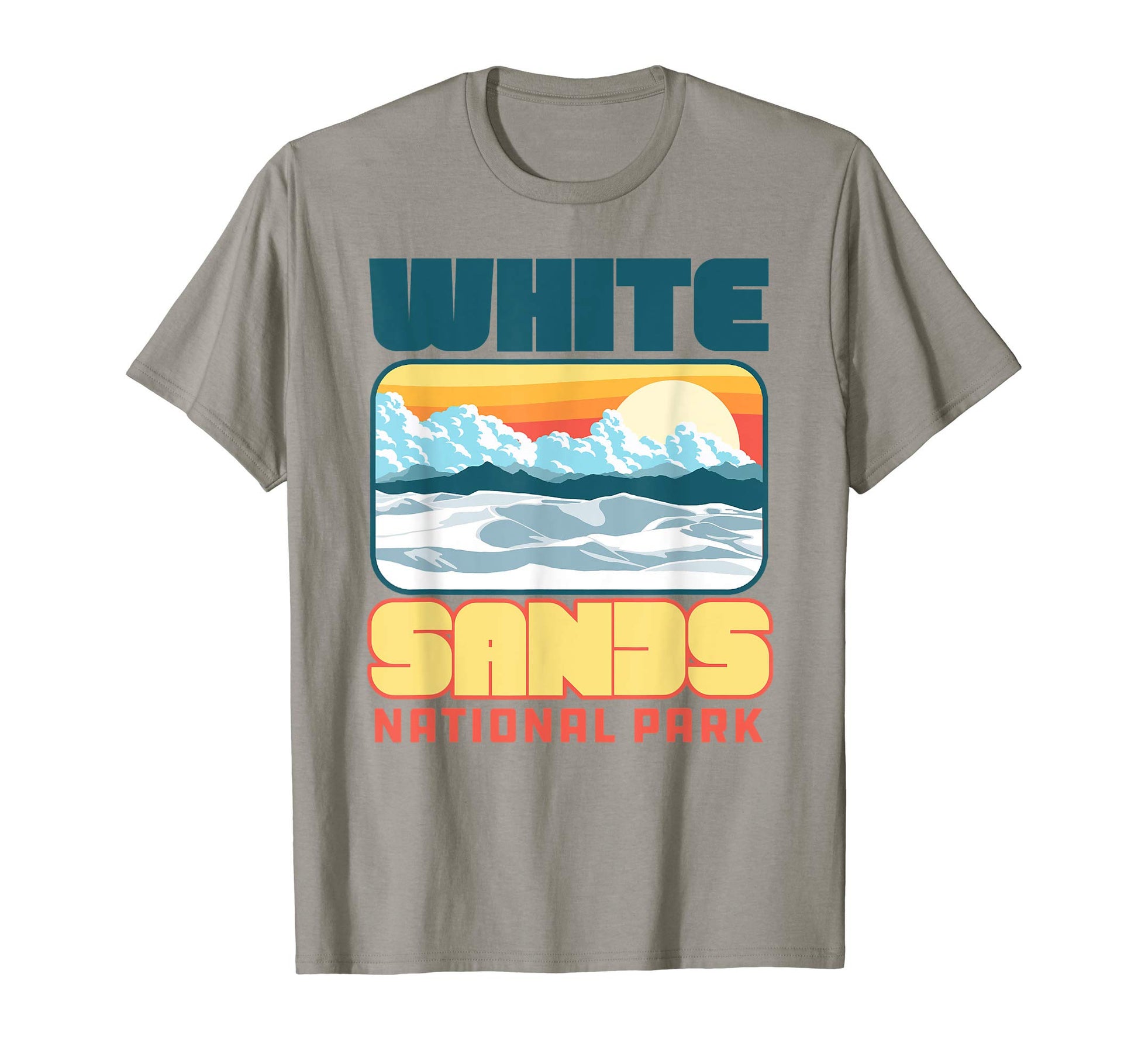 White Sand National Park 80S T-Shirt - Trendy Graphic for Adults - T-Shirt, Sweatshirt, Hoodie